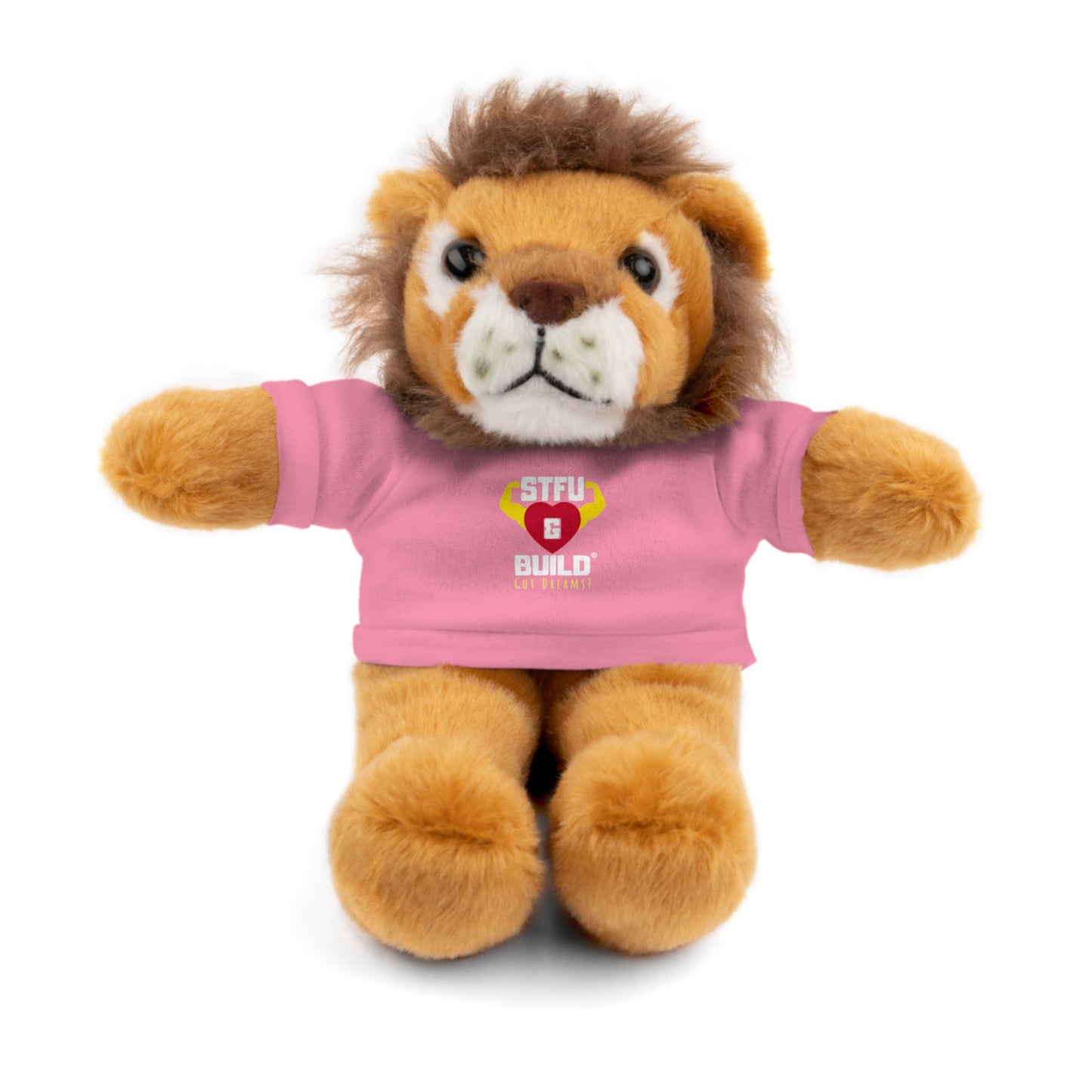 STFU & BUILD® - Classic Logo - Stuffed Animals with Tee