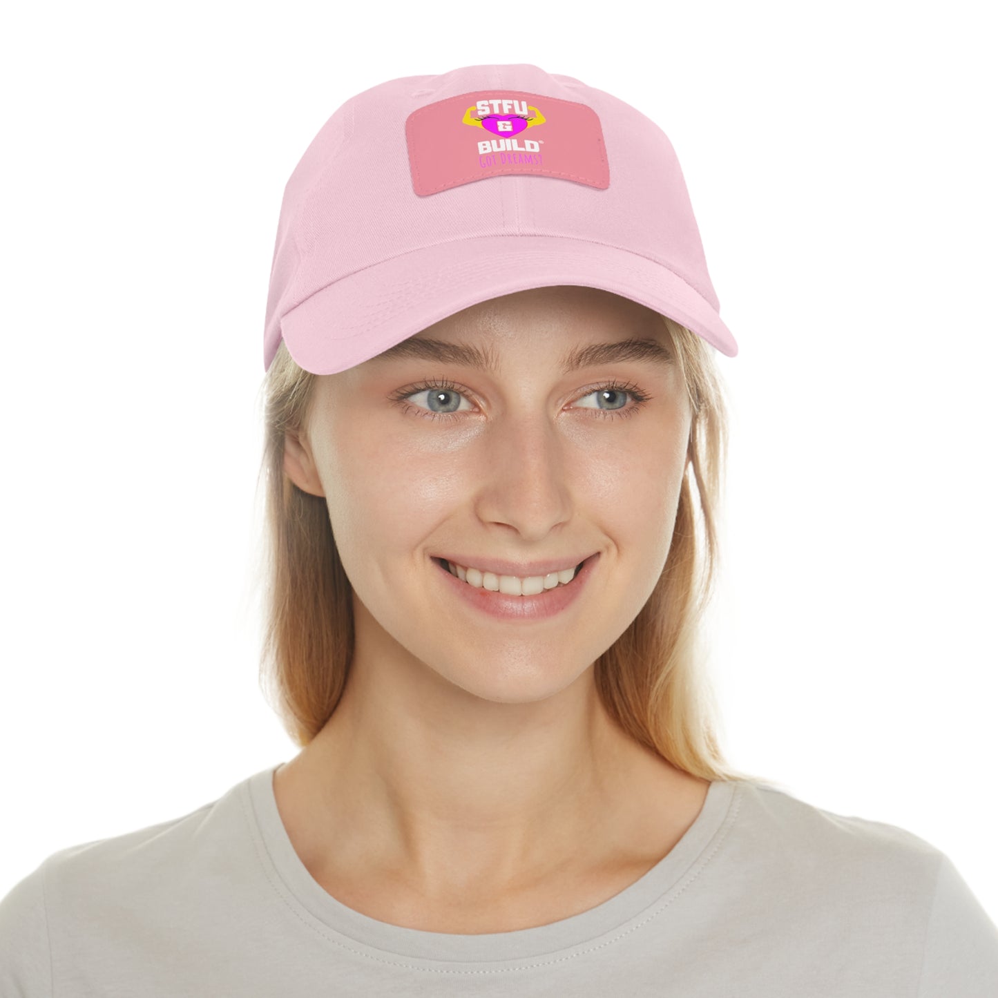 Women's Empowerment STFU & BUILD® Hat with Leather Patch