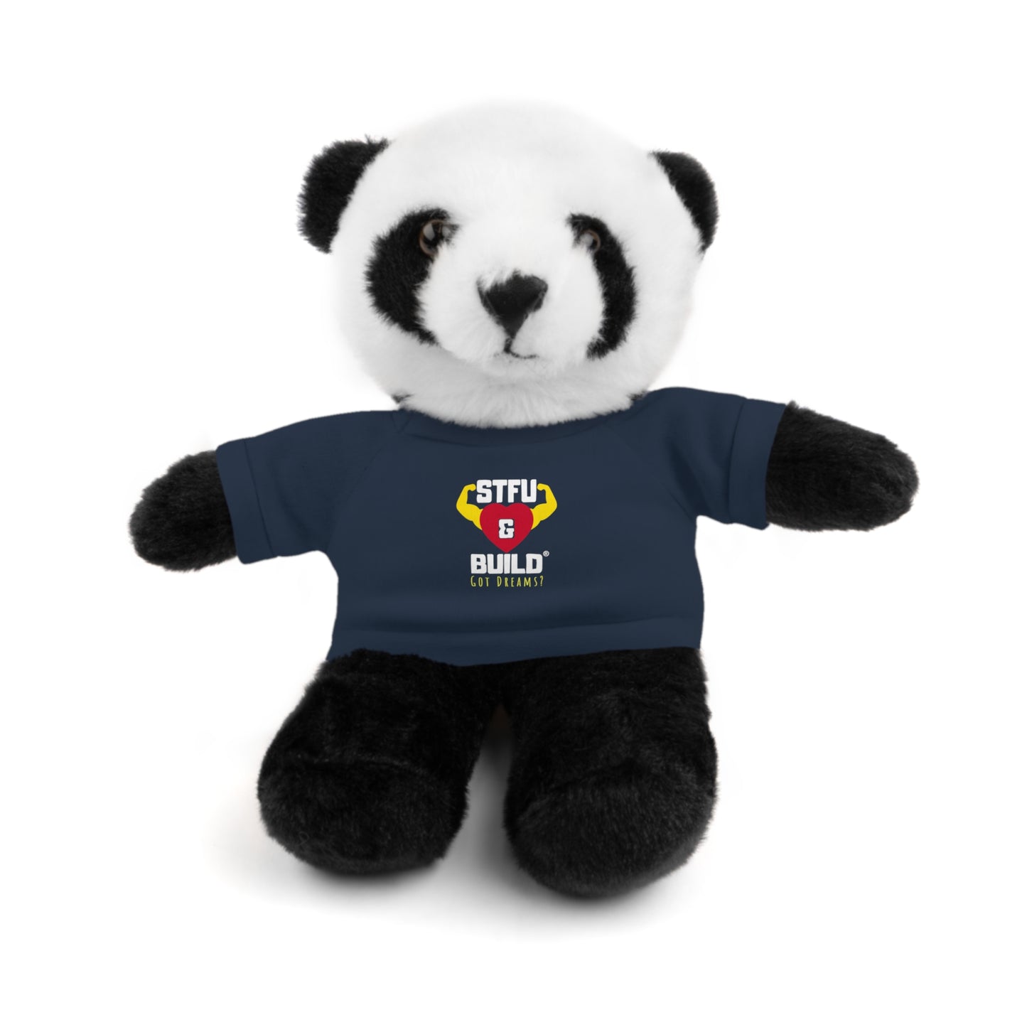 STFU & BUILD® - Classic Logo - Stuffed Animals with Tee