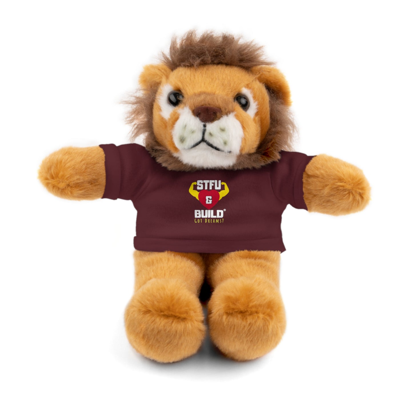 STFU & BUILD® - Classic Logo - Stuffed Animals with Tee