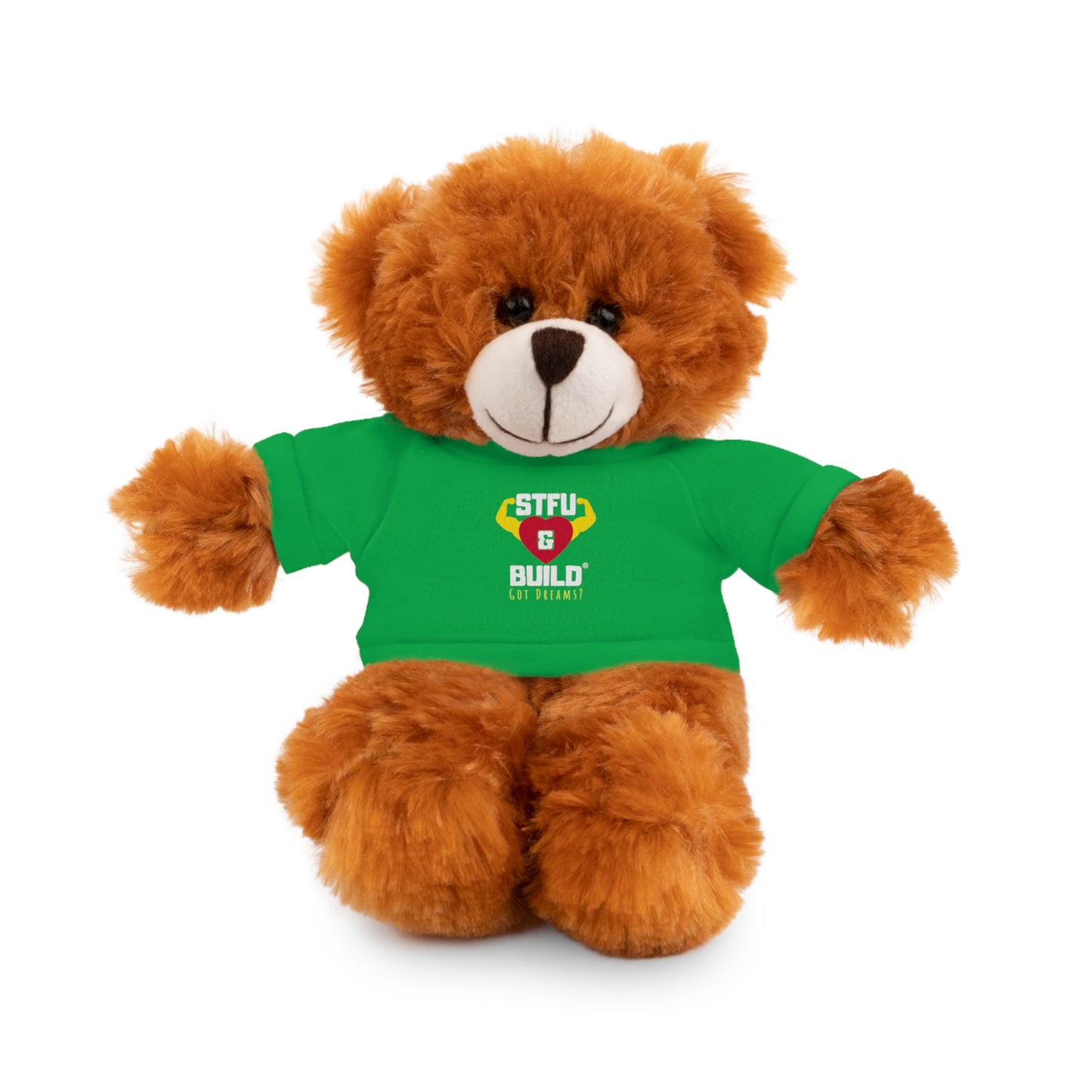 STFU & BUILD® - Classic Logo - Stuffed Animals with Tee