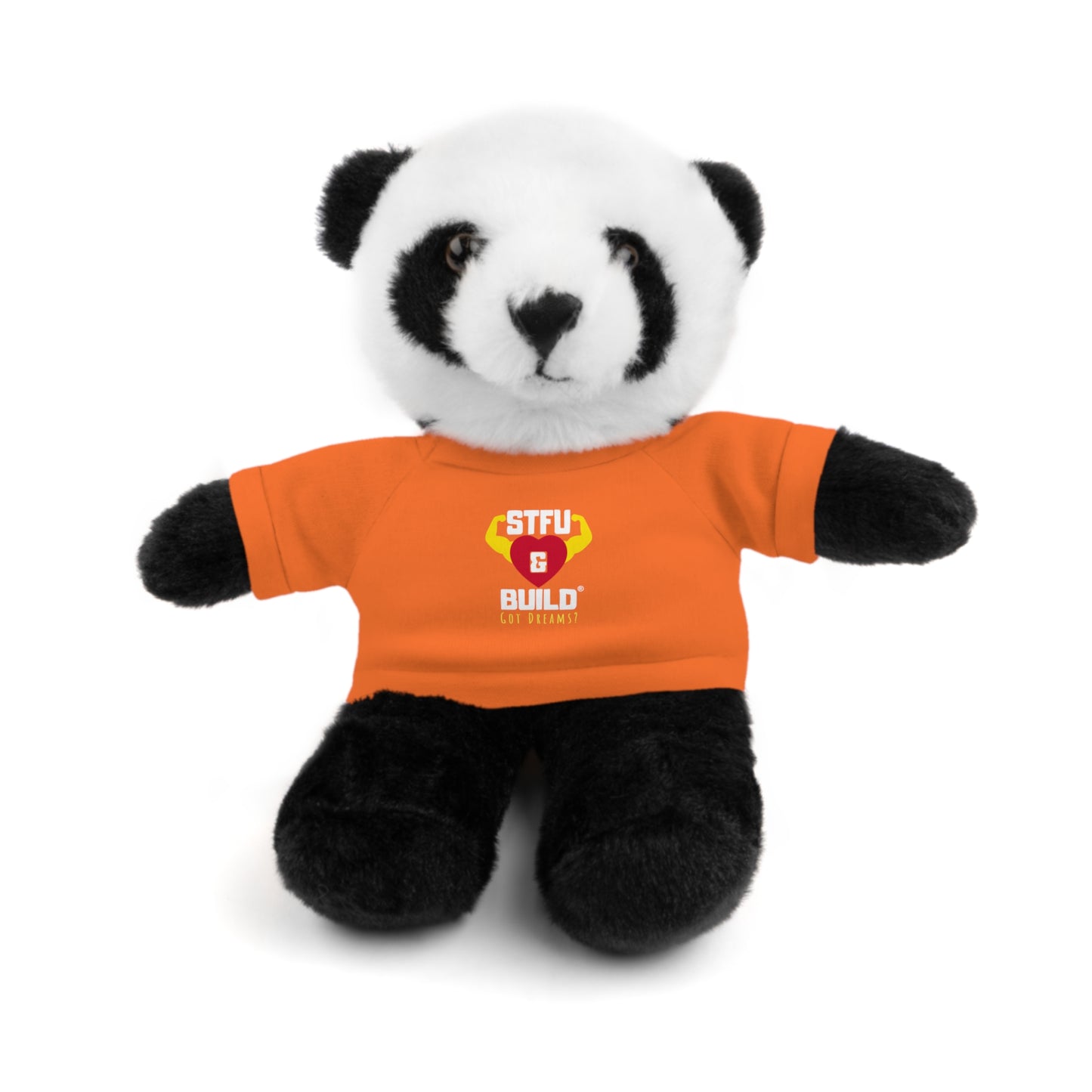 STFU & BUILD® - Classic Logo - Stuffed Animals with Tee