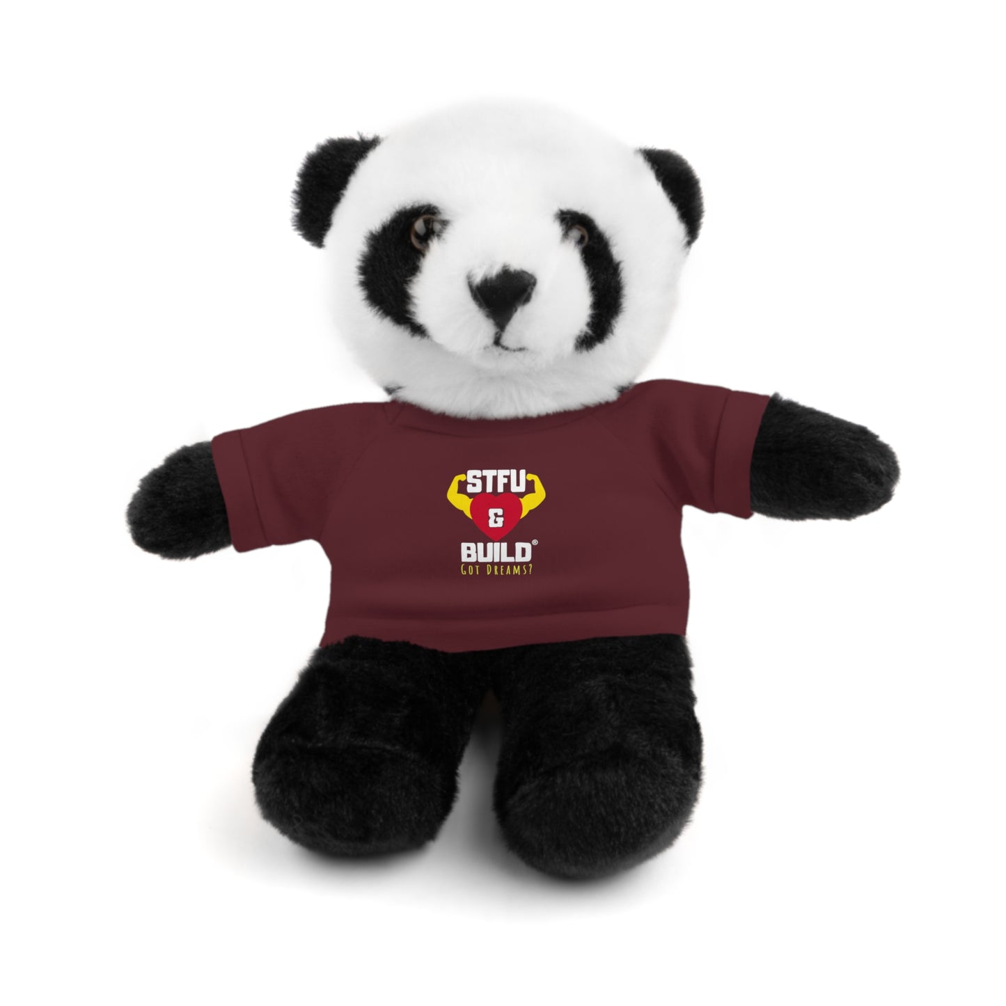 STFU & BUILD® - Classic Logo - Stuffed Animals with Tee