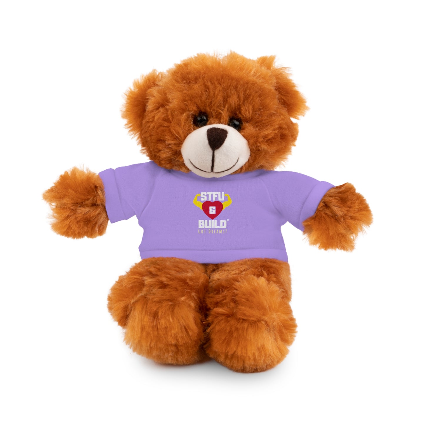 STFU & BUILD® - Classic Logo - Stuffed Animals with Tee
