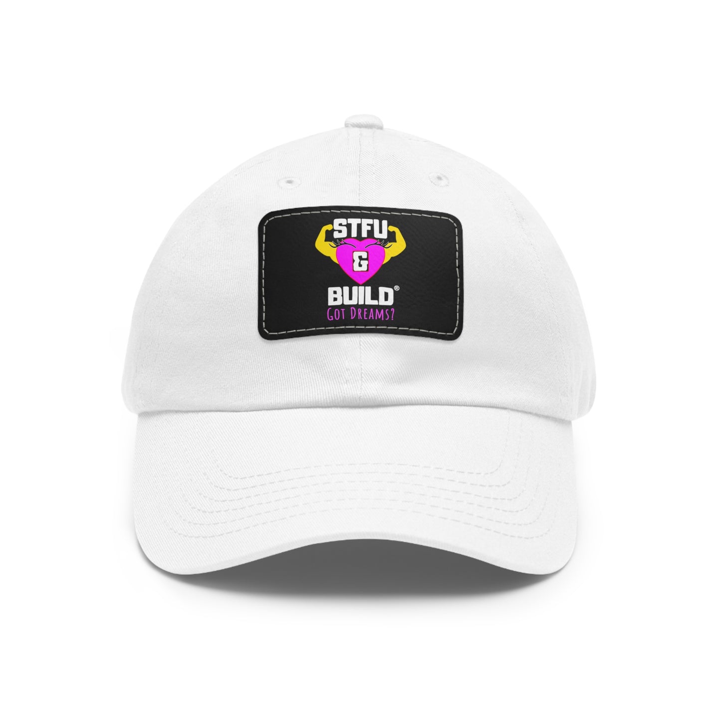 Women's Empowerment STFU & BUILD® Hat with Leather Patch