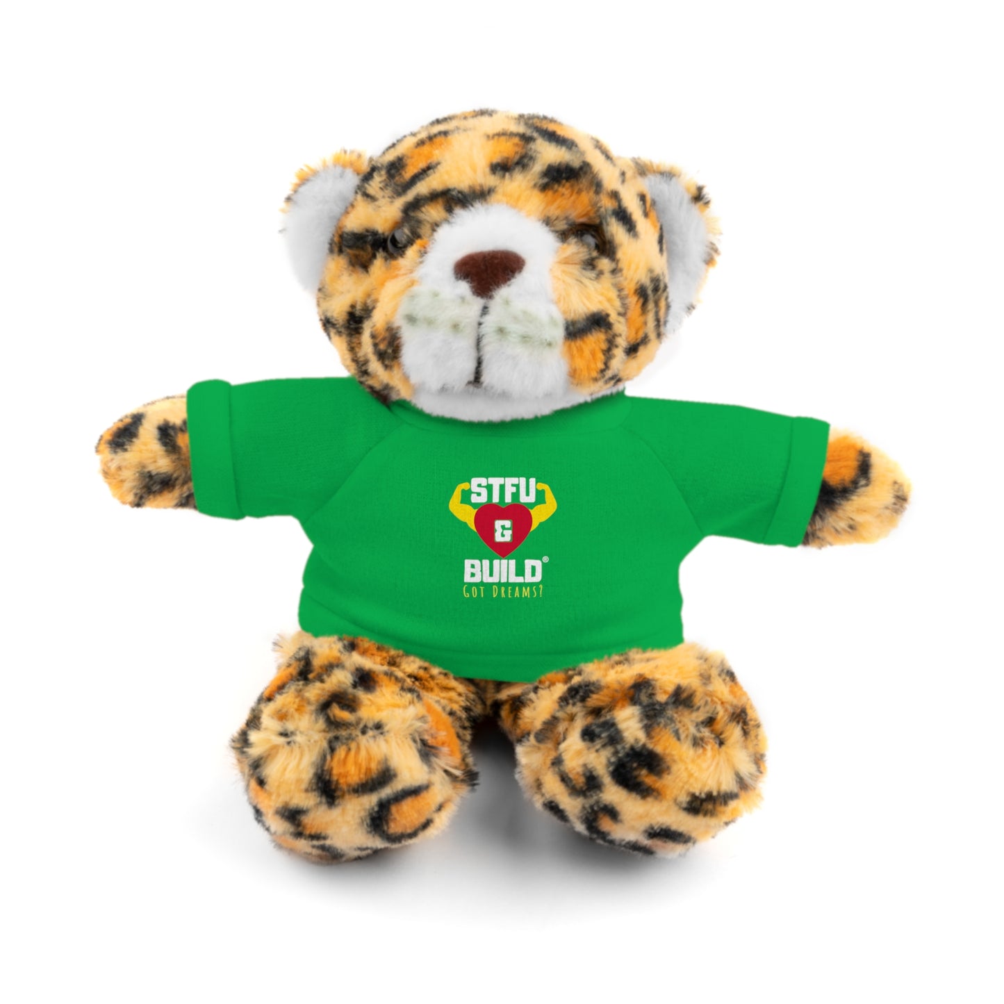 STFU & BUILD® - Classic Logo - Stuffed Animals with Tee