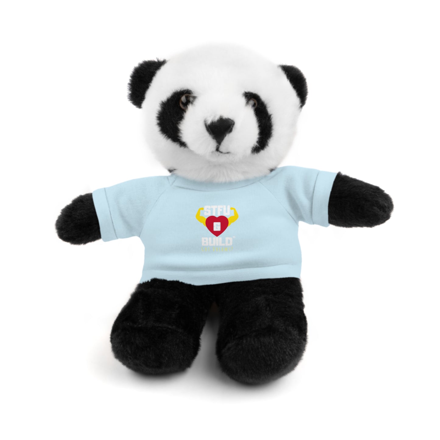 STFU & BUILD® - Classic Logo - Stuffed Animals with Tee