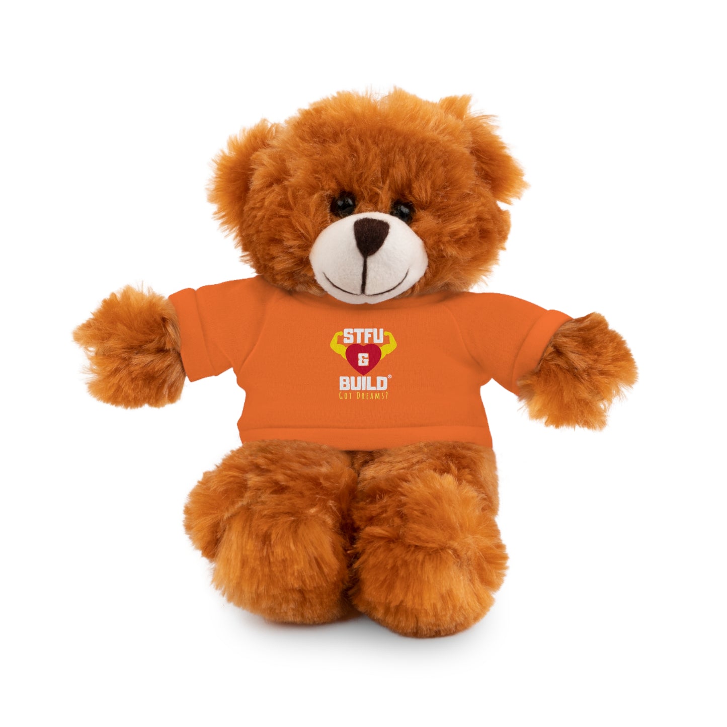 STFU & BUILD® - Classic Logo - Stuffed Animals with Tee