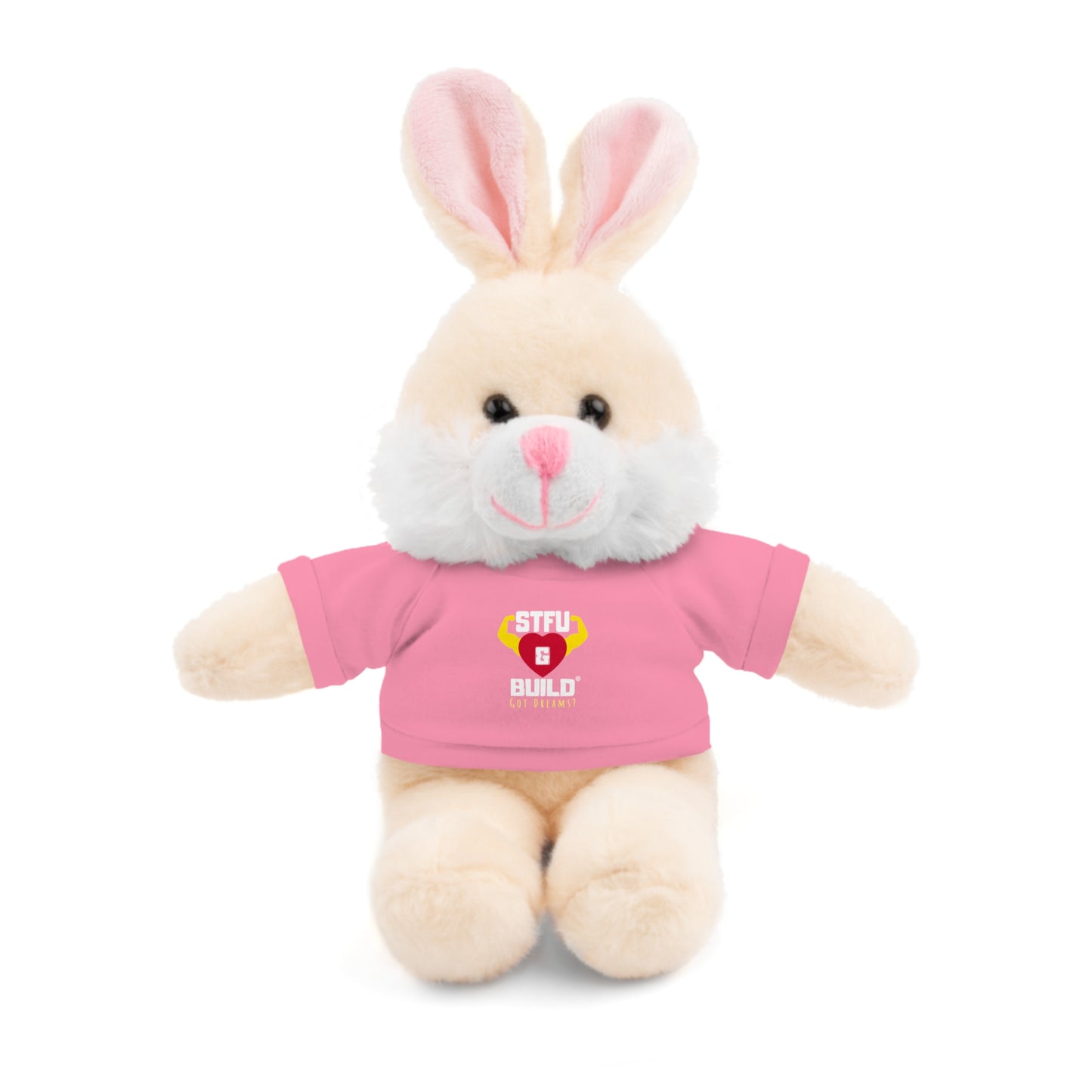 STFU & BUILD® - Classic Logo - Stuffed Animals with Tee