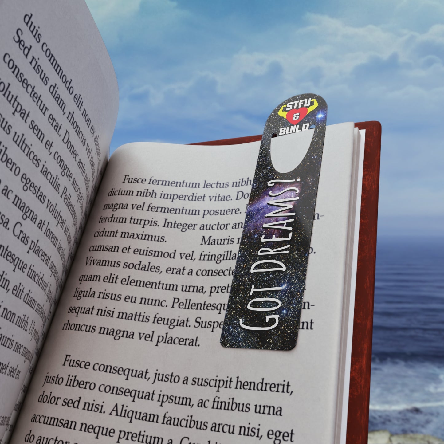 STFU & BUILD® - Cosmic Bookmark