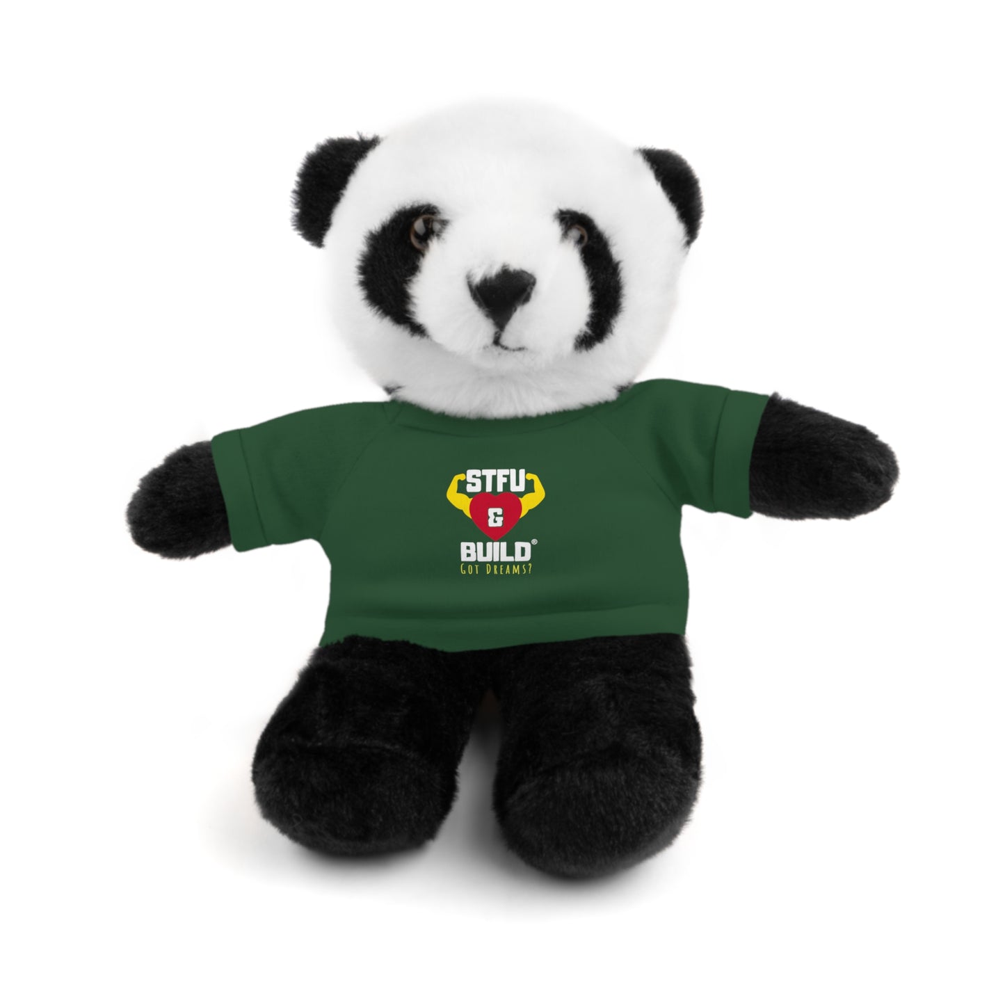 STFU & BUILD® - Classic Logo - Stuffed Animals with Tee