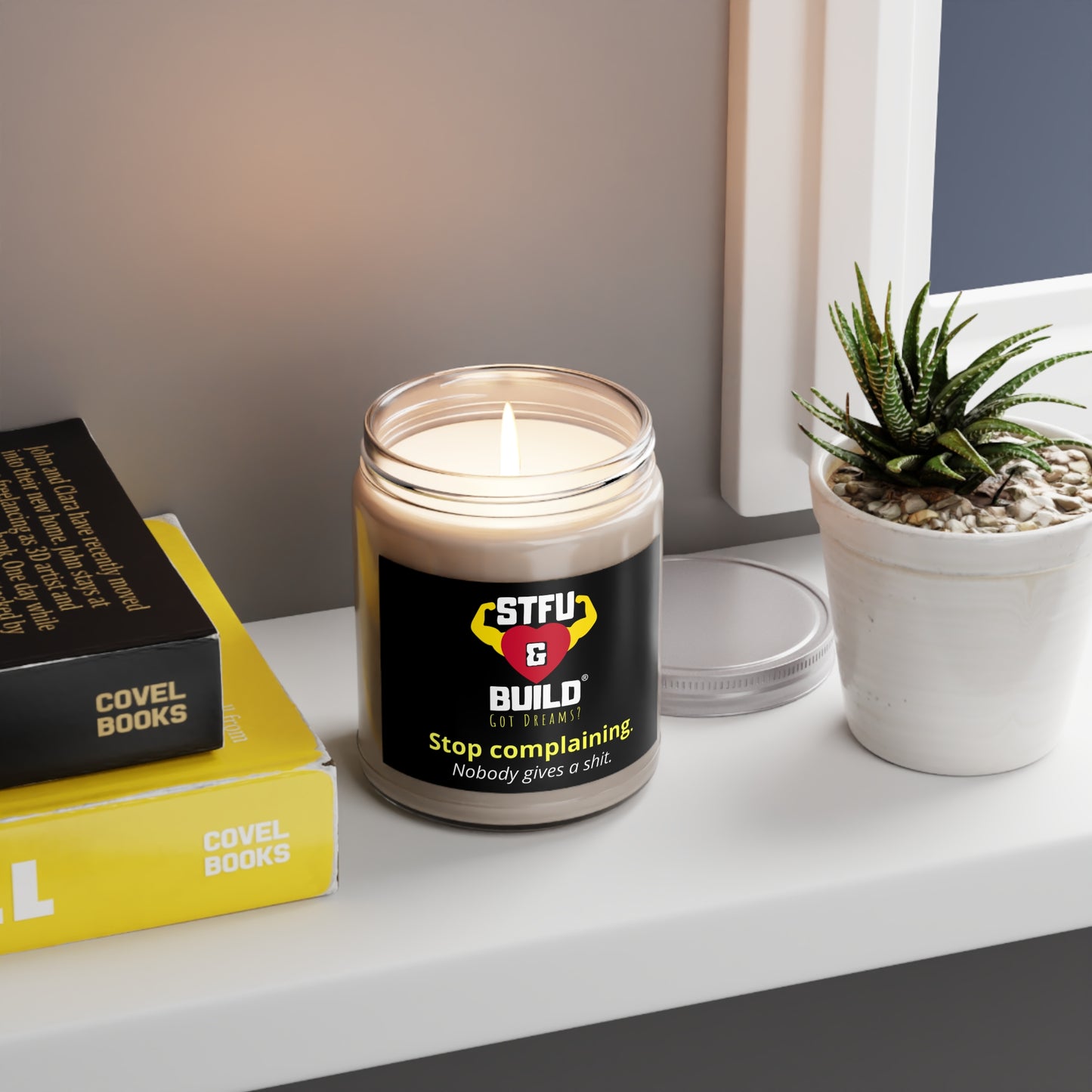 STFU & BUILD® - Stop Complaining - Scented Candle, 9oz
