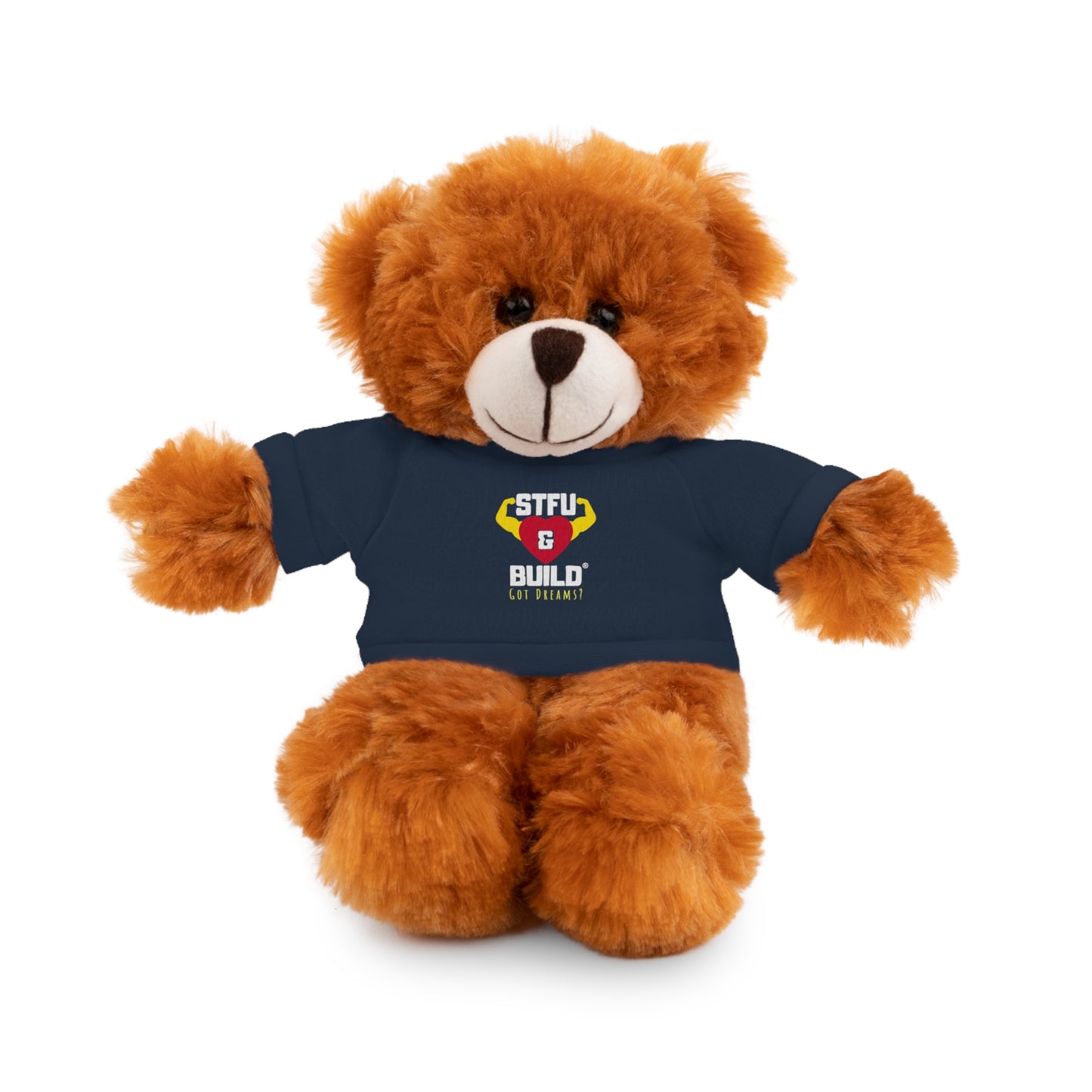 STFU & BUILD® - Classic Logo - Stuffed Animals with Tee