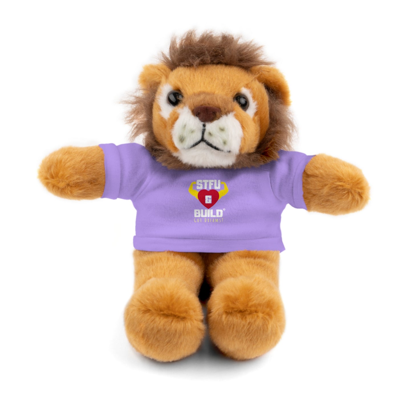 STFU & BUILD® - Classic Logo - Stuffed Animals with Tee