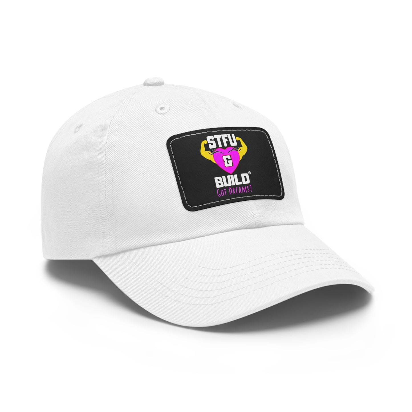 Women's Empowerment STFU & BUILD® Hat with Leather Patch
