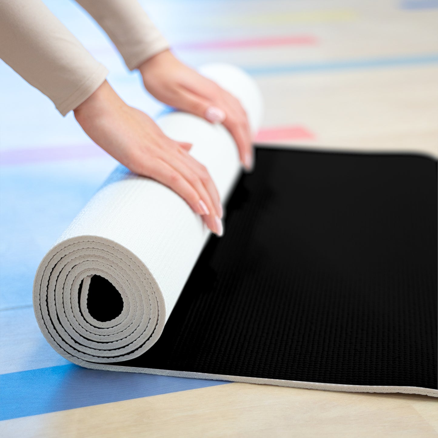 STFU & BUILD® - Classic Logo Got Dreams? - Foam Yoga Mat