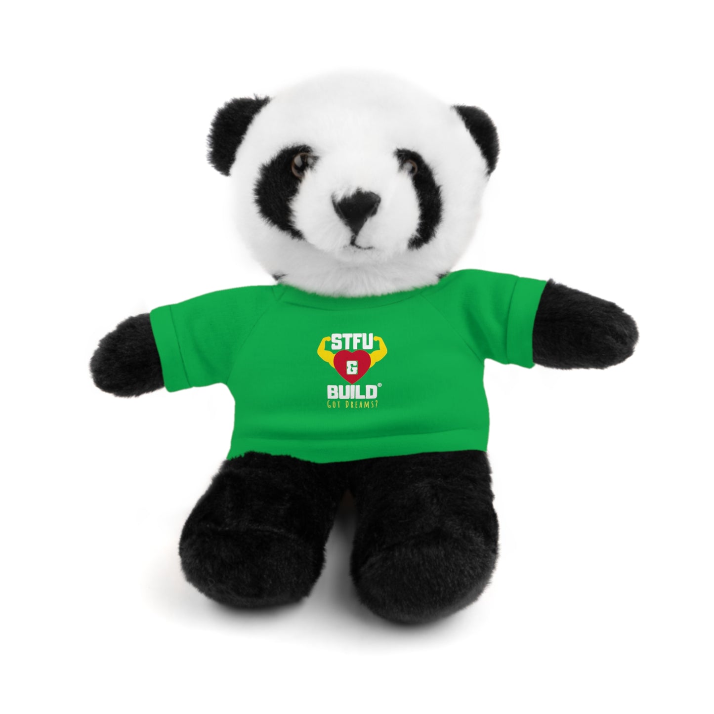 STFU & BUILD® - Classic Logo - Stuffed Animals with Tee