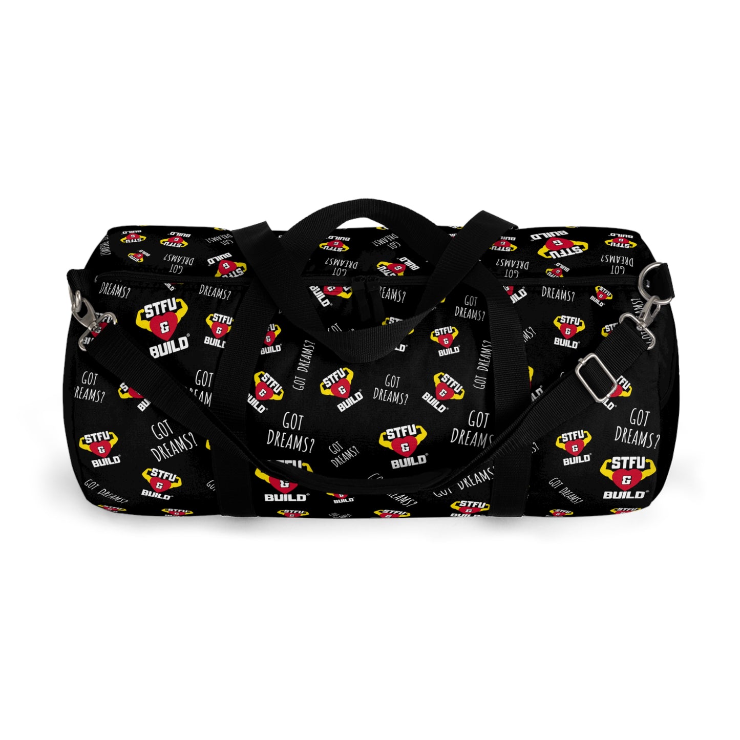 STFU & BUILD®- Classic Collage- Duffel Bag