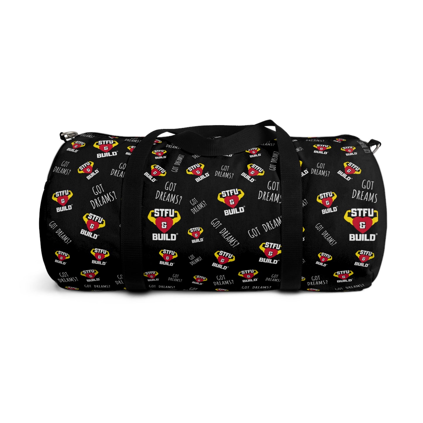STFU & BUILD®- Classic Collage- Duffel Bag