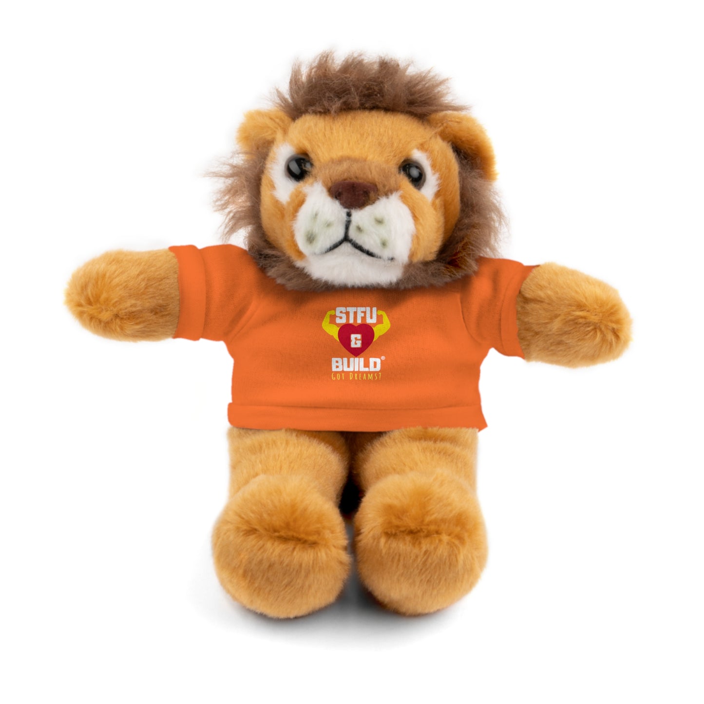 STFU & BUILD® - Classic Logo - Stuffed Animals with Tee