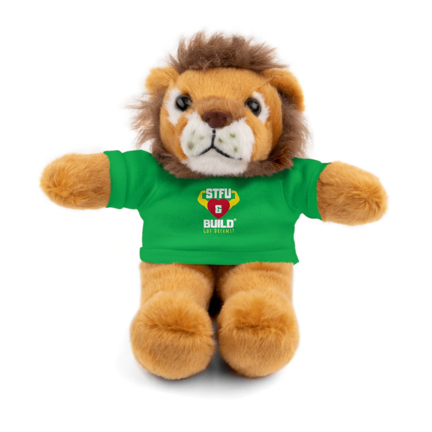 STFU & BUILD® - Classic Logo - Stuffed Animals with Tee