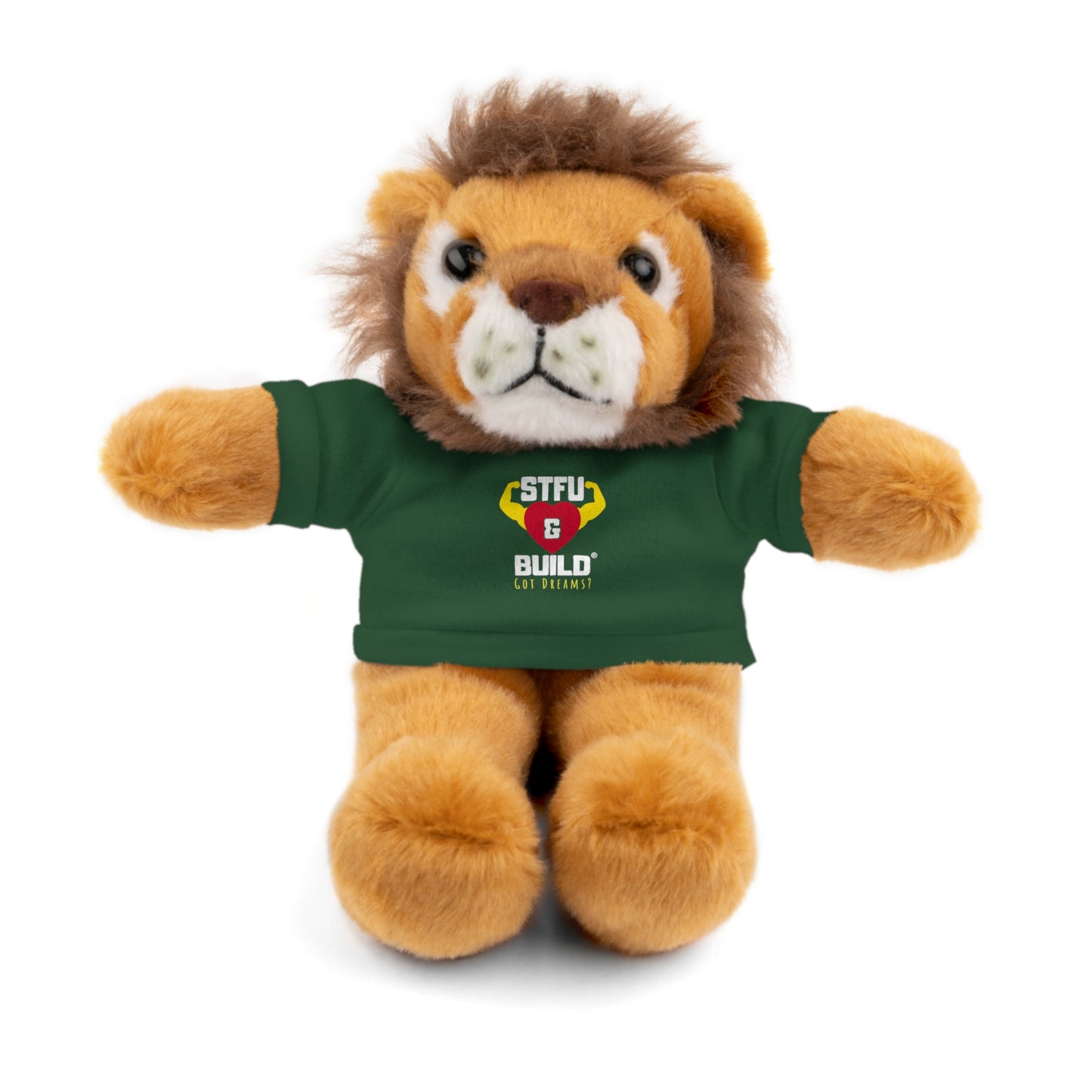 STFU & BUILD® - Classic Logo - Stuffed Animals with Tee