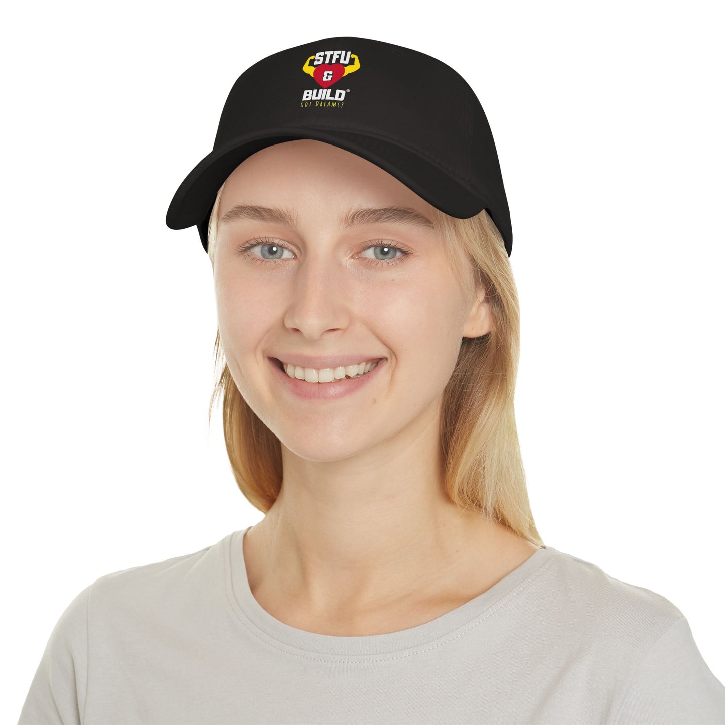 Got Dreams? - Low Profile STFU & BUILD® Baseball Cap