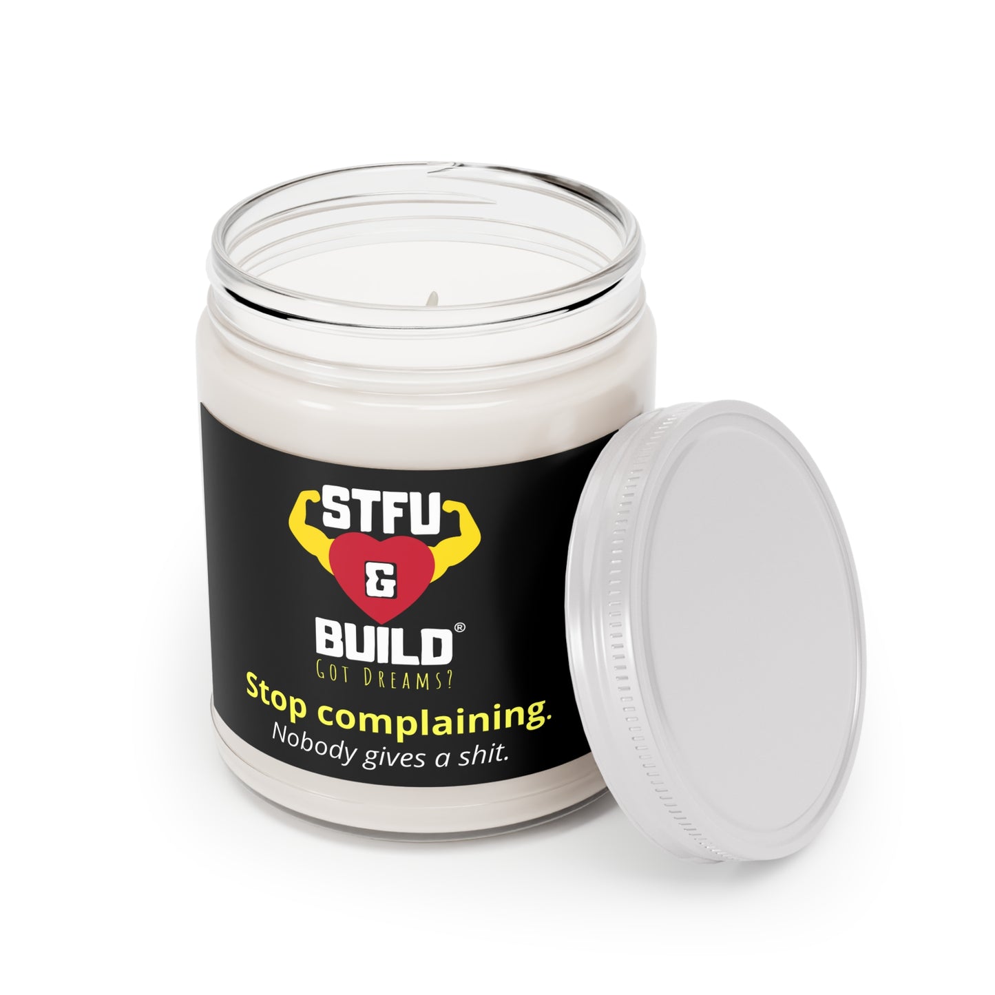 STFU & BUILD® - Stop Complaining - Scented Candle, 9oz
