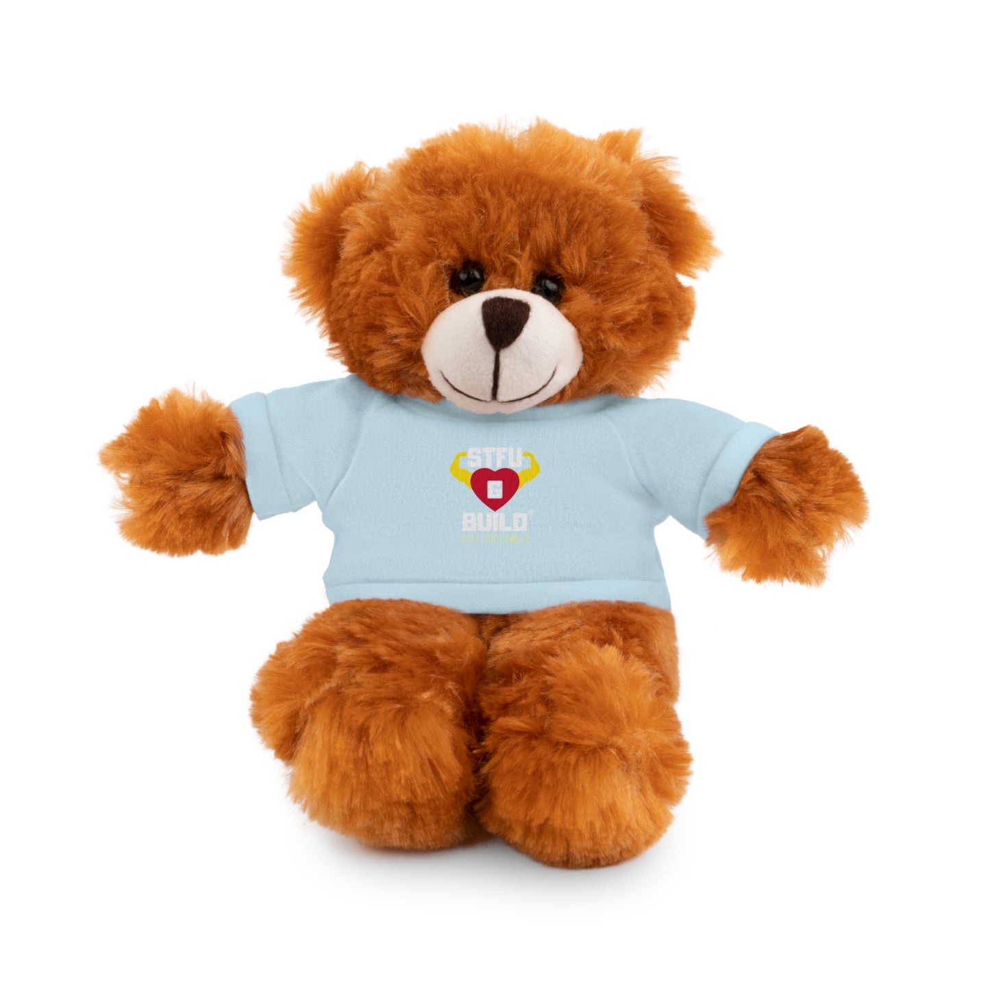 STFU & BUILD® - Classic Logo - Stuffed Animals with Tee