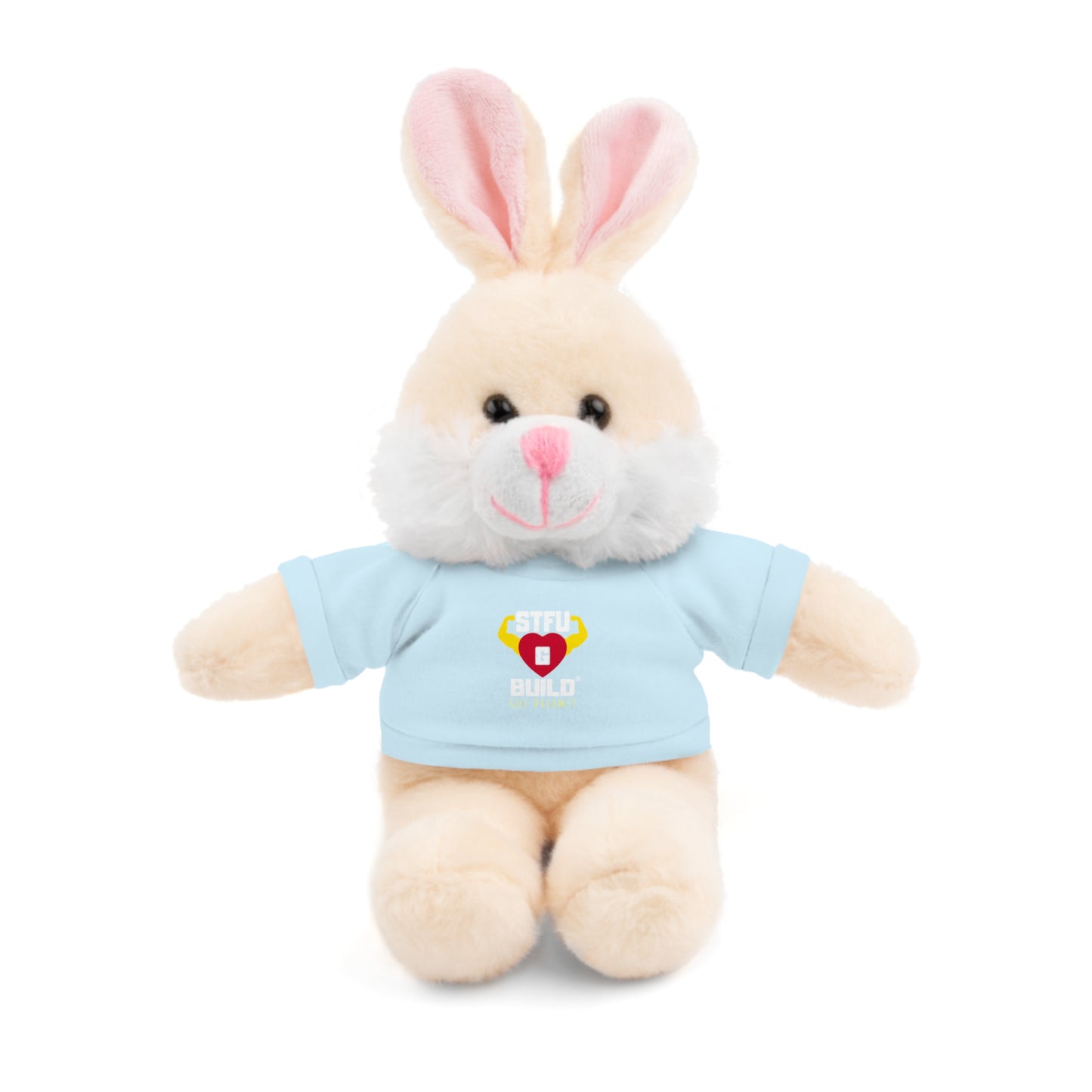 STFU & BUILD® - Classic Logo - Stuffed Animals with Tee