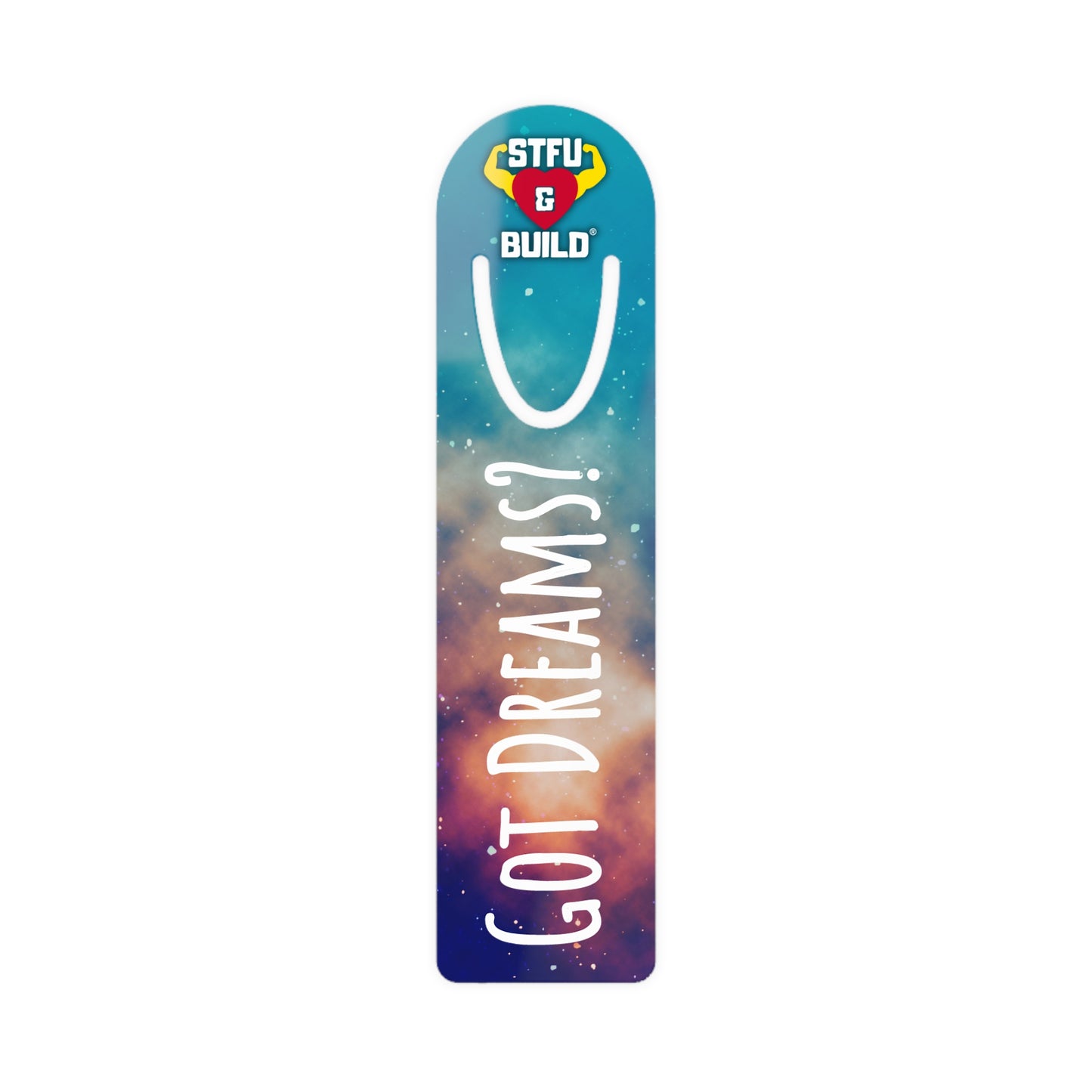 STFU & BUILD® - Galaxy Bookmark
