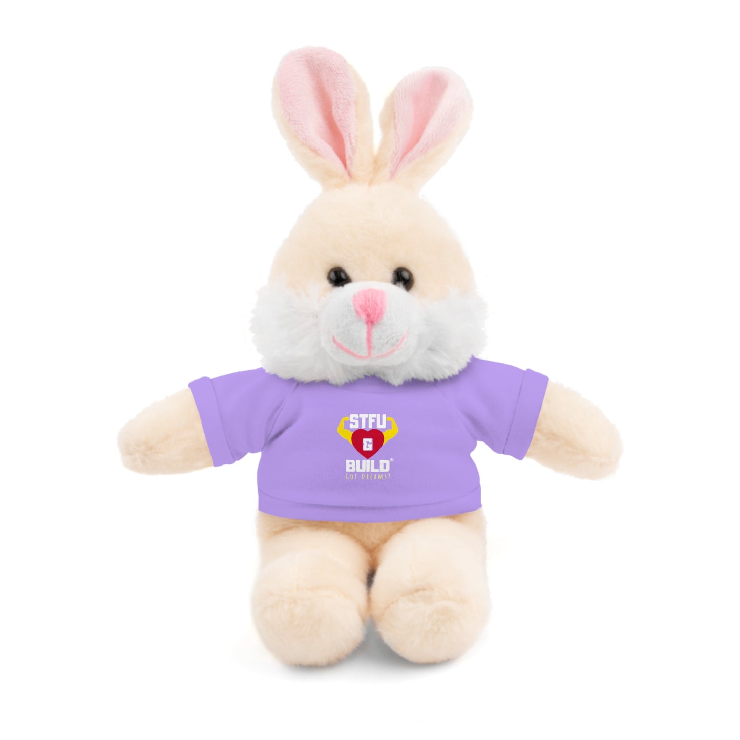 STFU & BUILD® - Classic Logo - Stuffed Animals with Tee