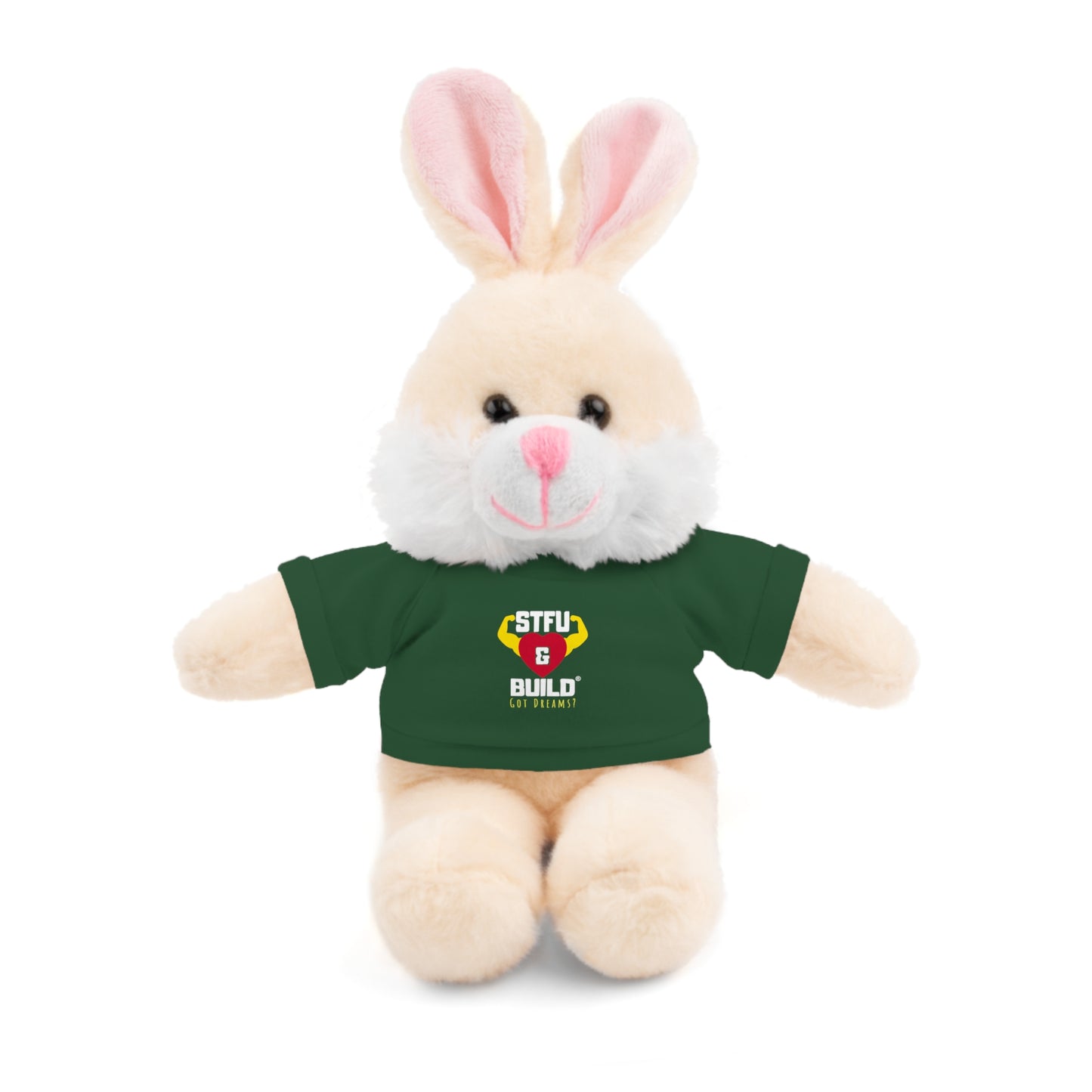 STFU & BUILD® - Classic Logo - Stuffed Animals with Tee