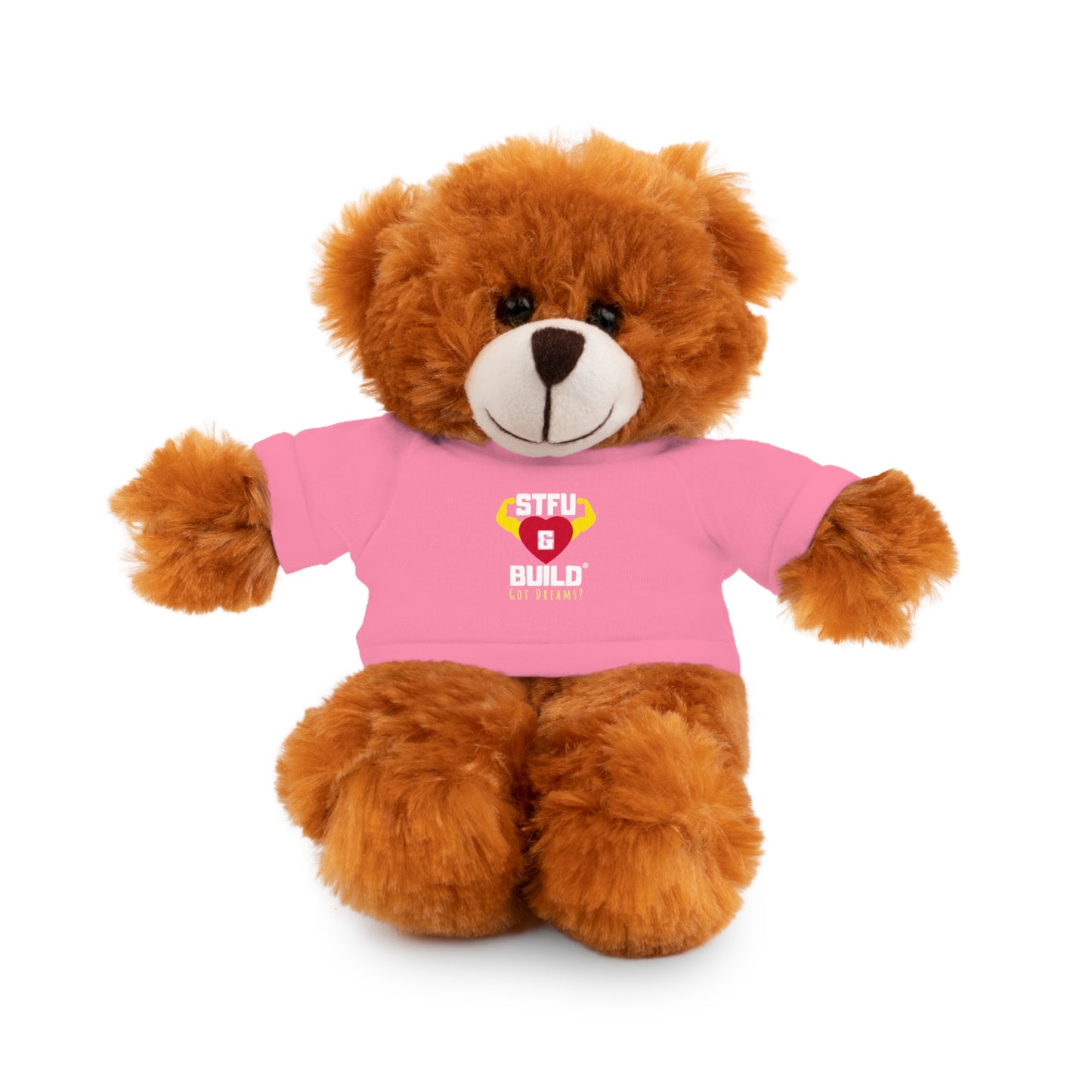 STFU & BUILD® - Classic Logo - Stuffed Animals with Tee