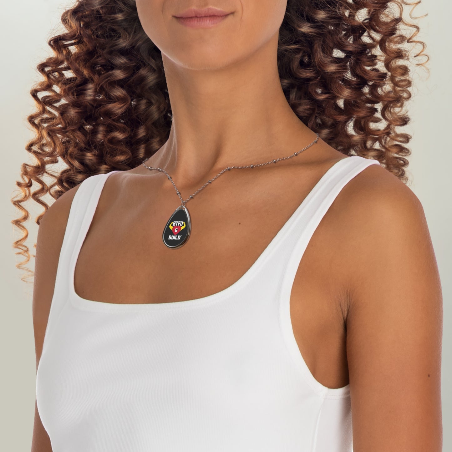 STFU & BUILD® | Signature Mark — Anchor Necklace