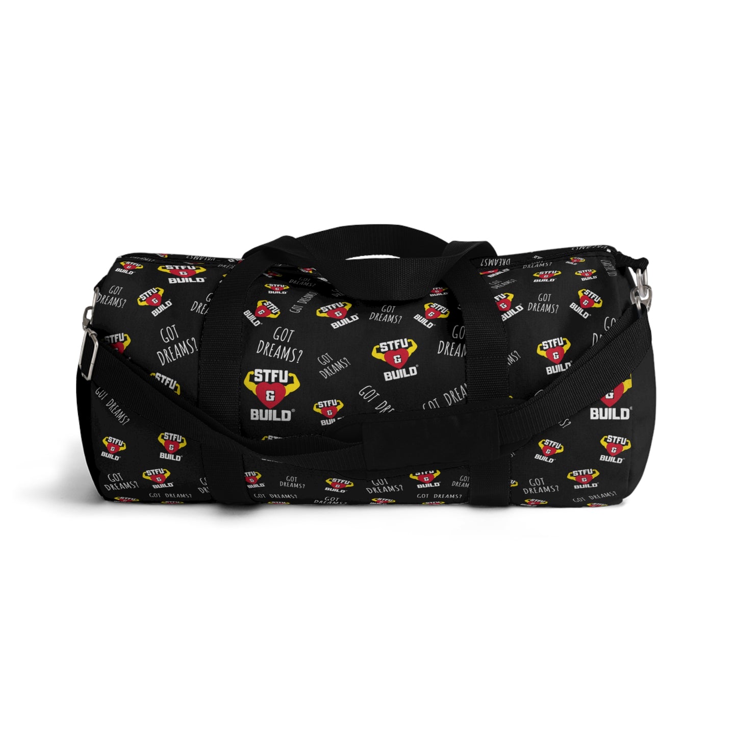 STFU & BUILD®- Classic Collage- Duffel Bag