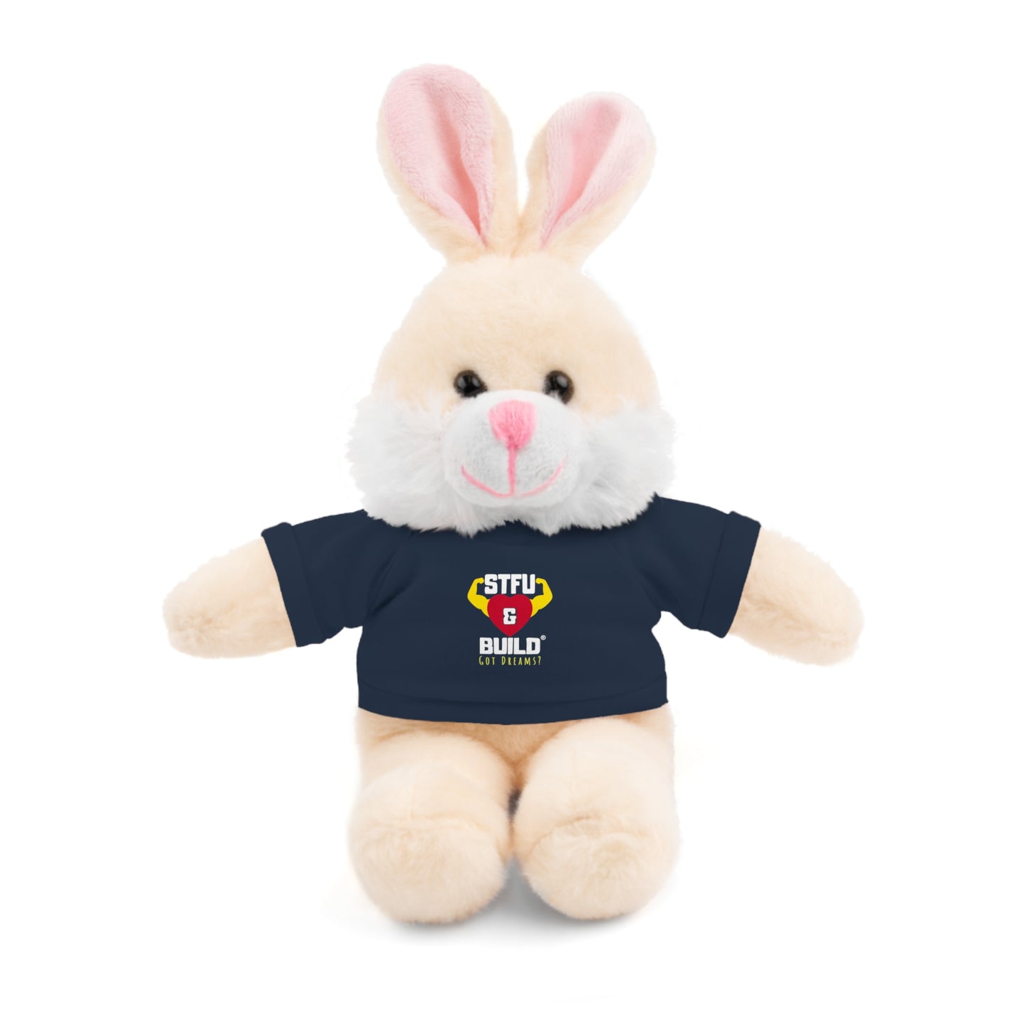 STFU & BUILD® - Classic Logo - Stuffed Animals with Tee