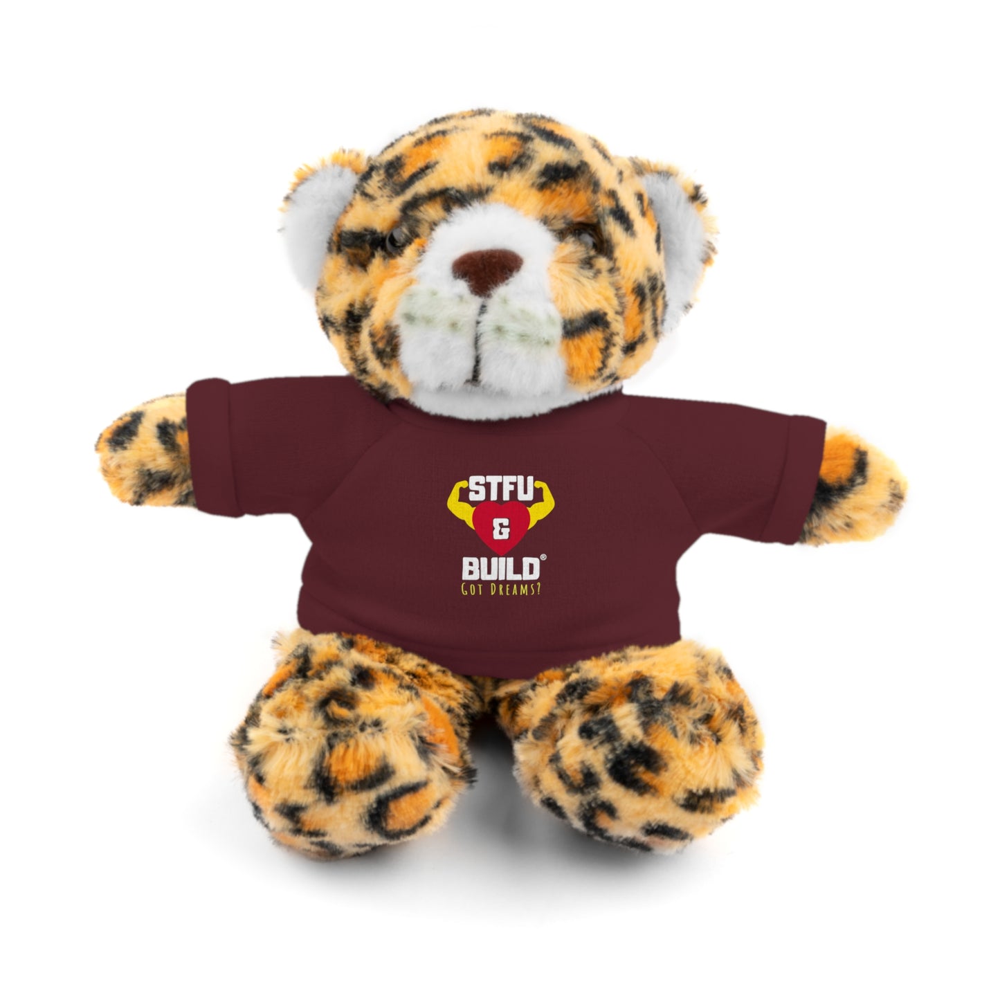 STFU & BUILD® - Classic Logo - Stuffed Animals with Tee