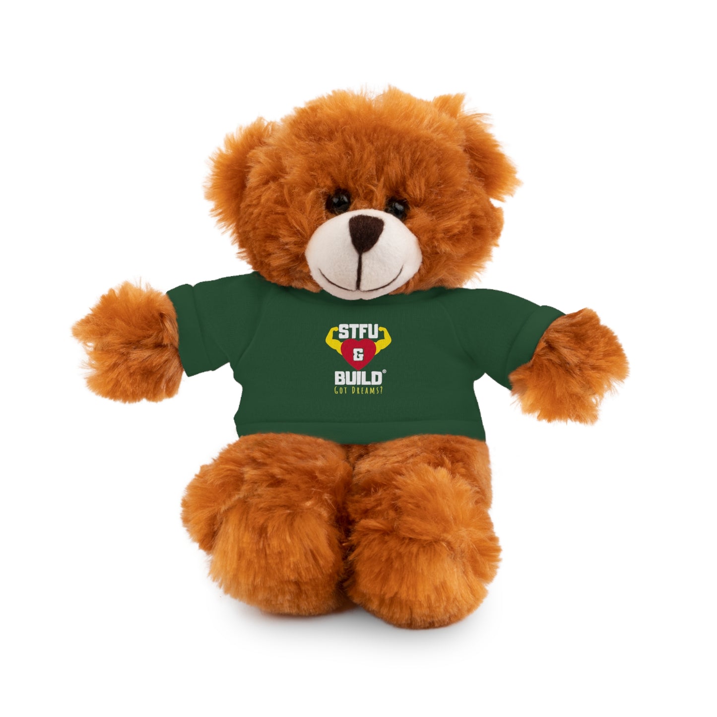 STFU & BUILD® - Classic Logo - Stuffed Animals with Tee