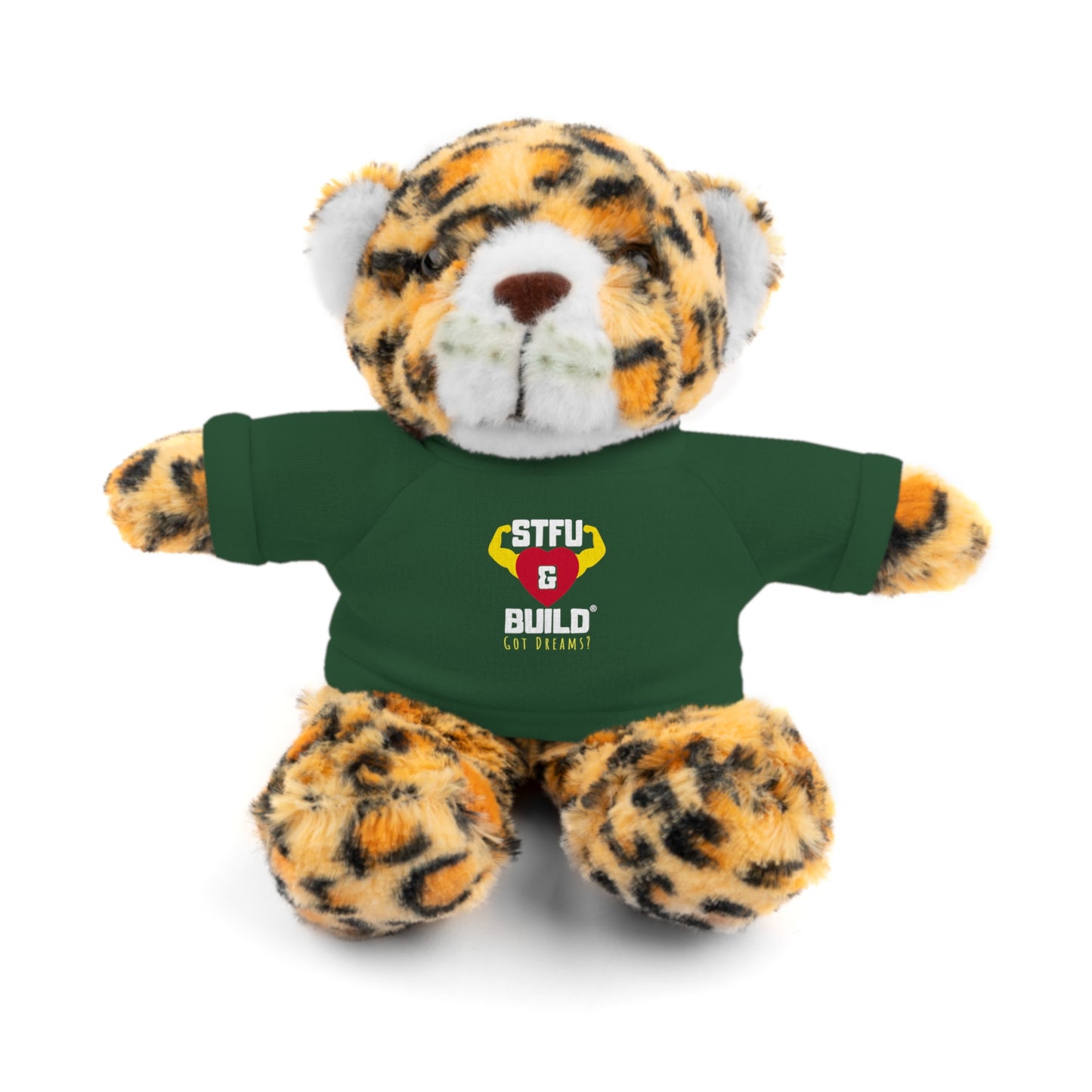 STFU & BUILD® - Classic Logo - Stuffed Animals with Tee