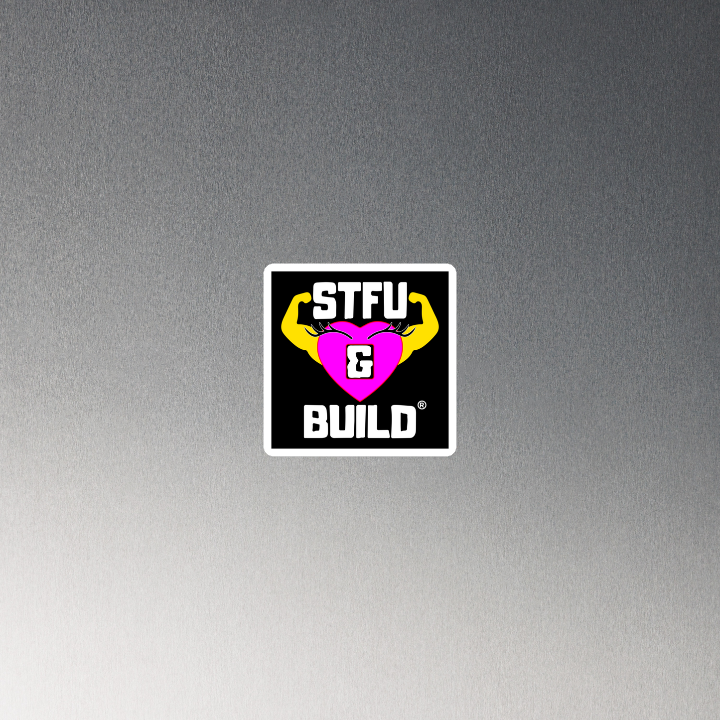 STFU & BUILD® | Women’s Empowerment — Specialty Logo — Magnet