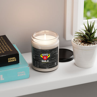 STFU & BUILD® - Word Art Wrap - Scented Candle, 9oz