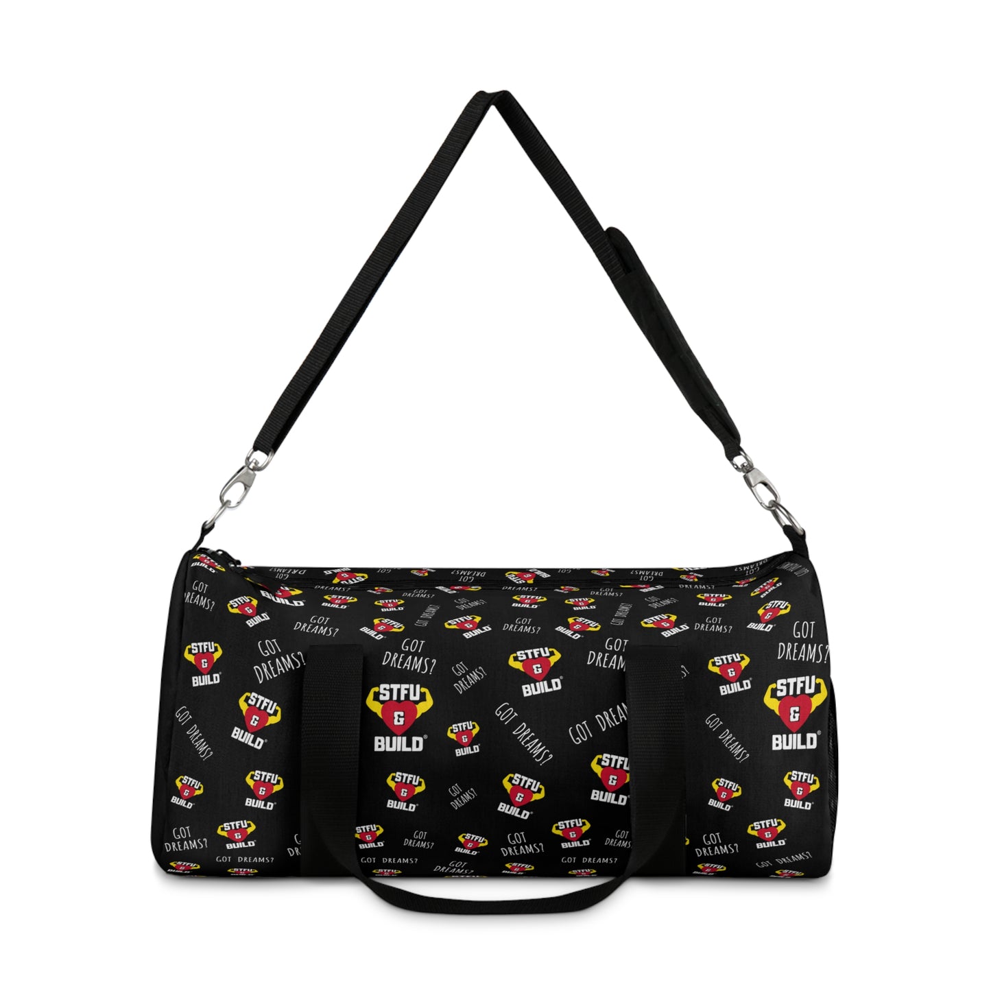 STFU & BUILD®- Classic Collage- Duffel Bag