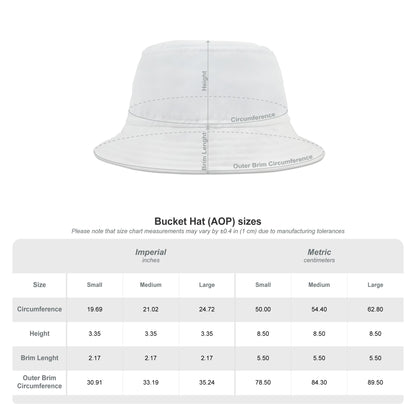 STFU & BUILD® - Classic "Got Dreams?" - Cosmic Perspectives - Bucket Hat