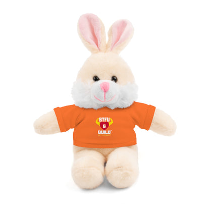 STFU & BUILD® - Classic Logo - Stuffed Animals with Tee