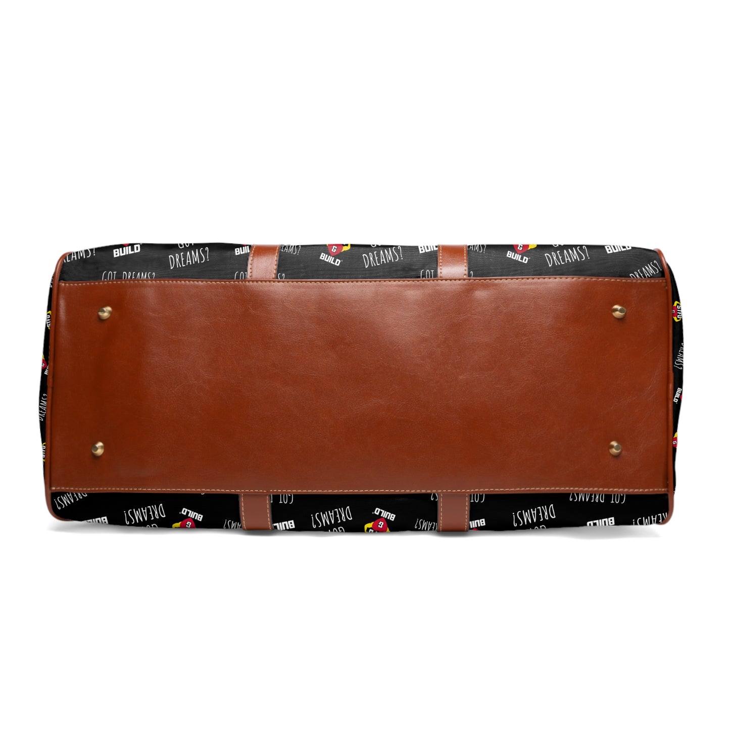 STFU & BUILD® - Classic Collage - Black - Waterproof Travel Bag