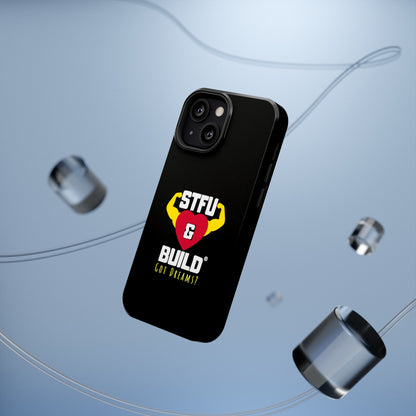 STFU & BUILD® iPhone & Samsung Impact-Resistant Cell Phone Cases - Classic Logo - Got Dreams? (Various Sizes/Glossy or Matte)
