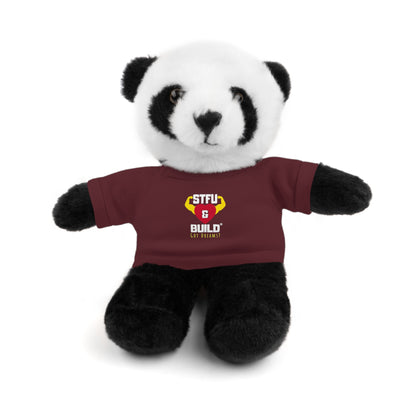 STFU & BUILD® - Classic Logo - Stuffed Animals with Tee