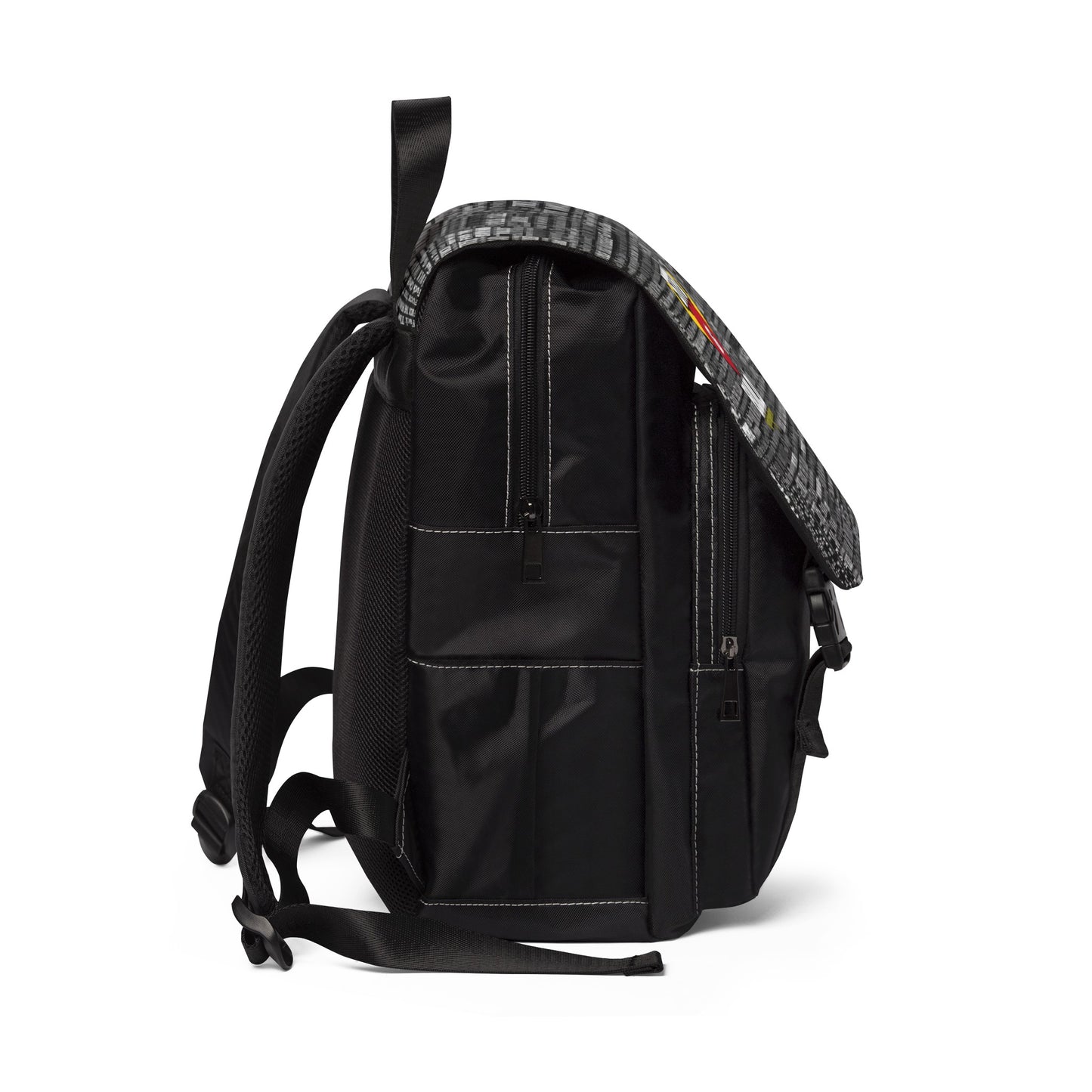 STFU & BUILD® - Word Art Wrap - Unisex Casual Shoulder Backpack