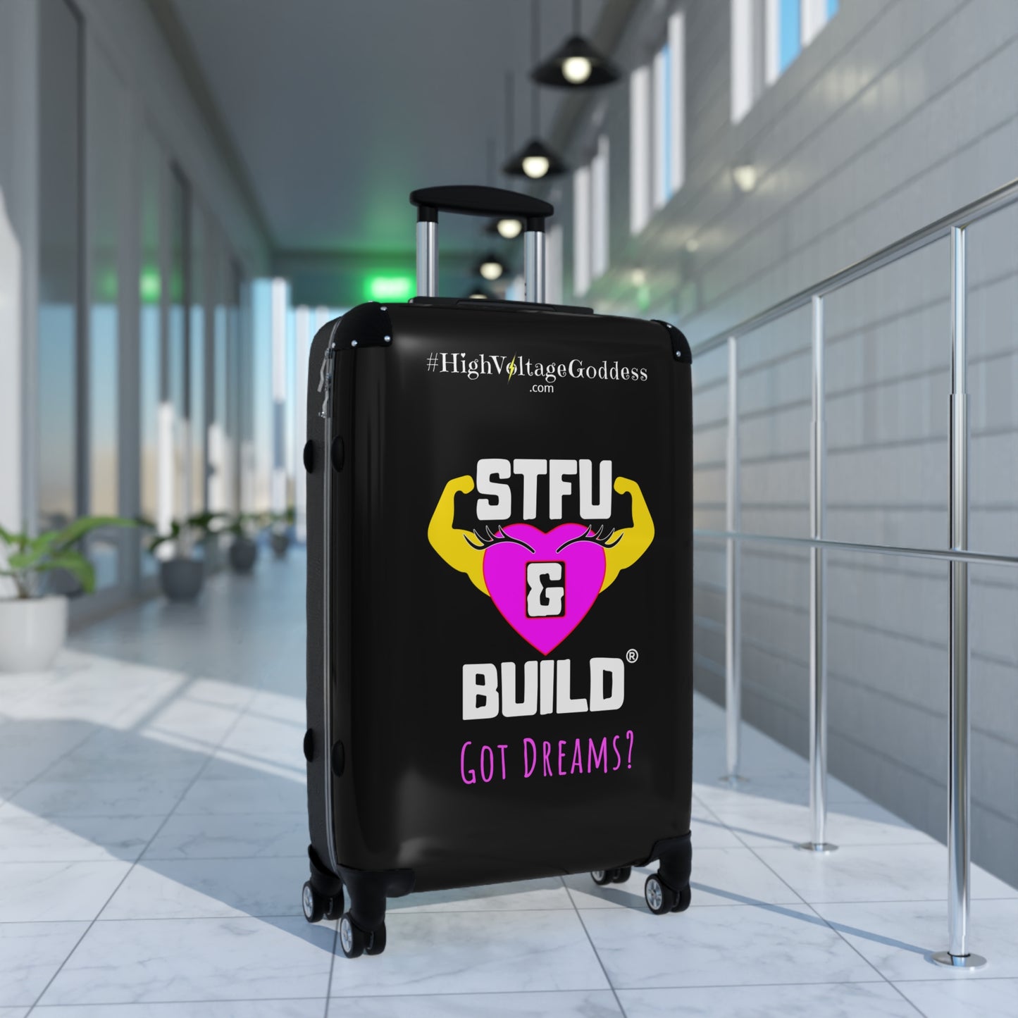 STFU & BUILD® | Women's Empowerment — Travel Luggage